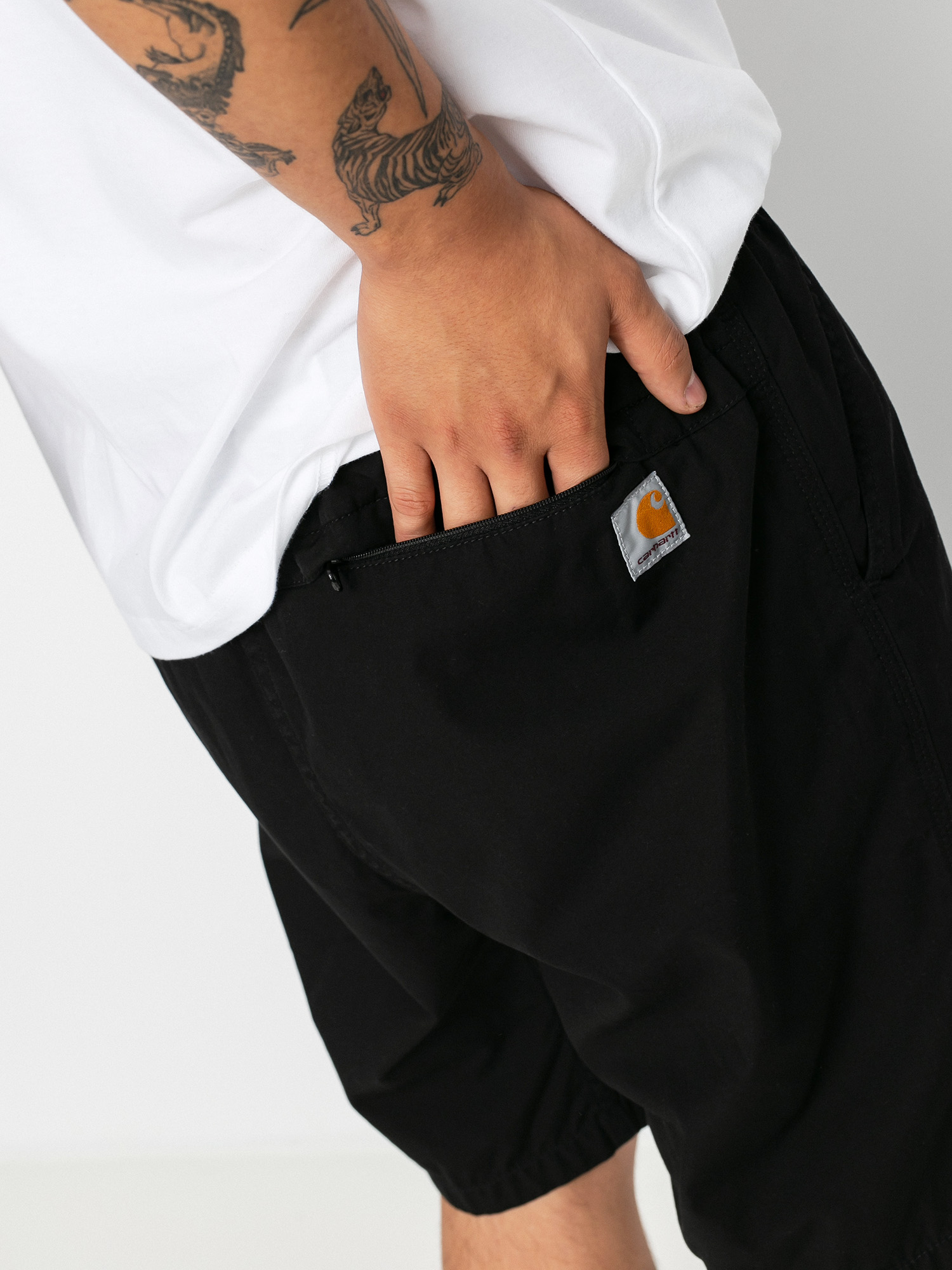 Szorty Carhartt WIP Clover (black)