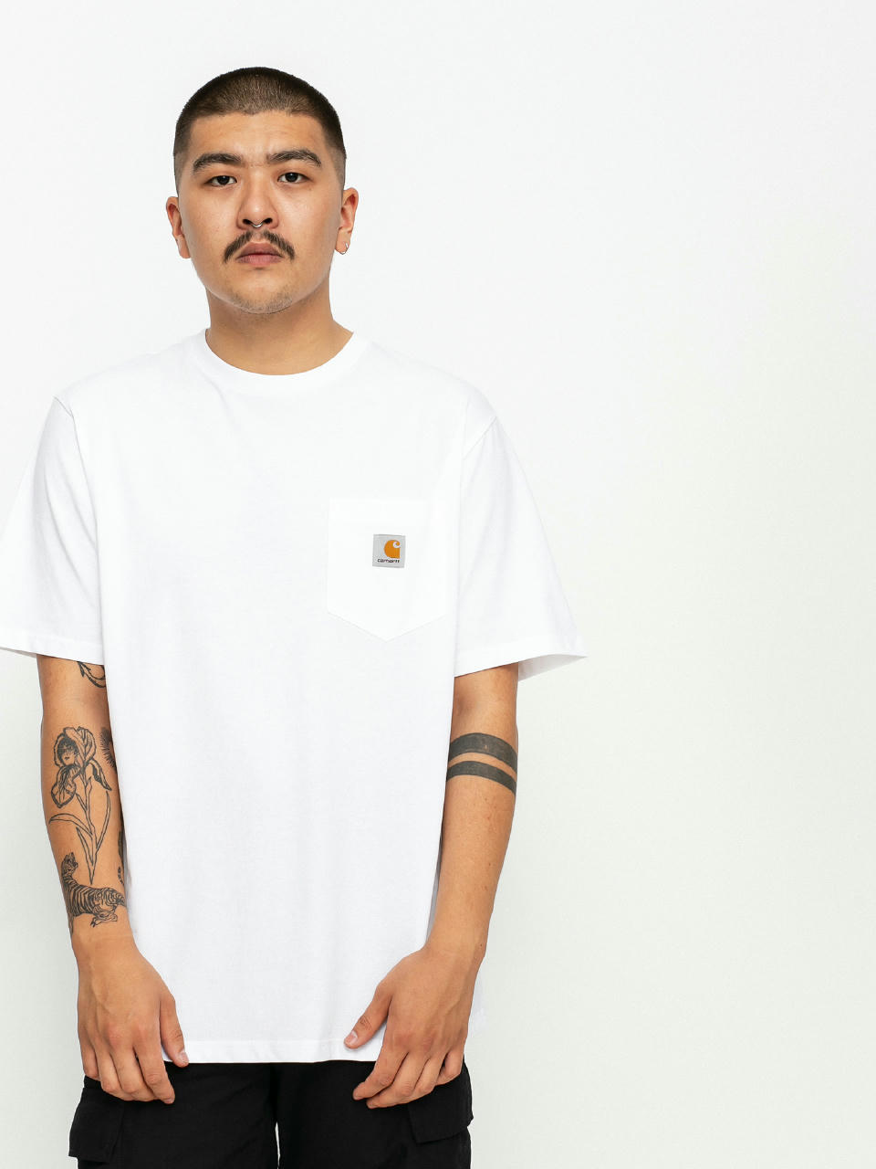 T-shirt Carhartt WIP Pocket (white)