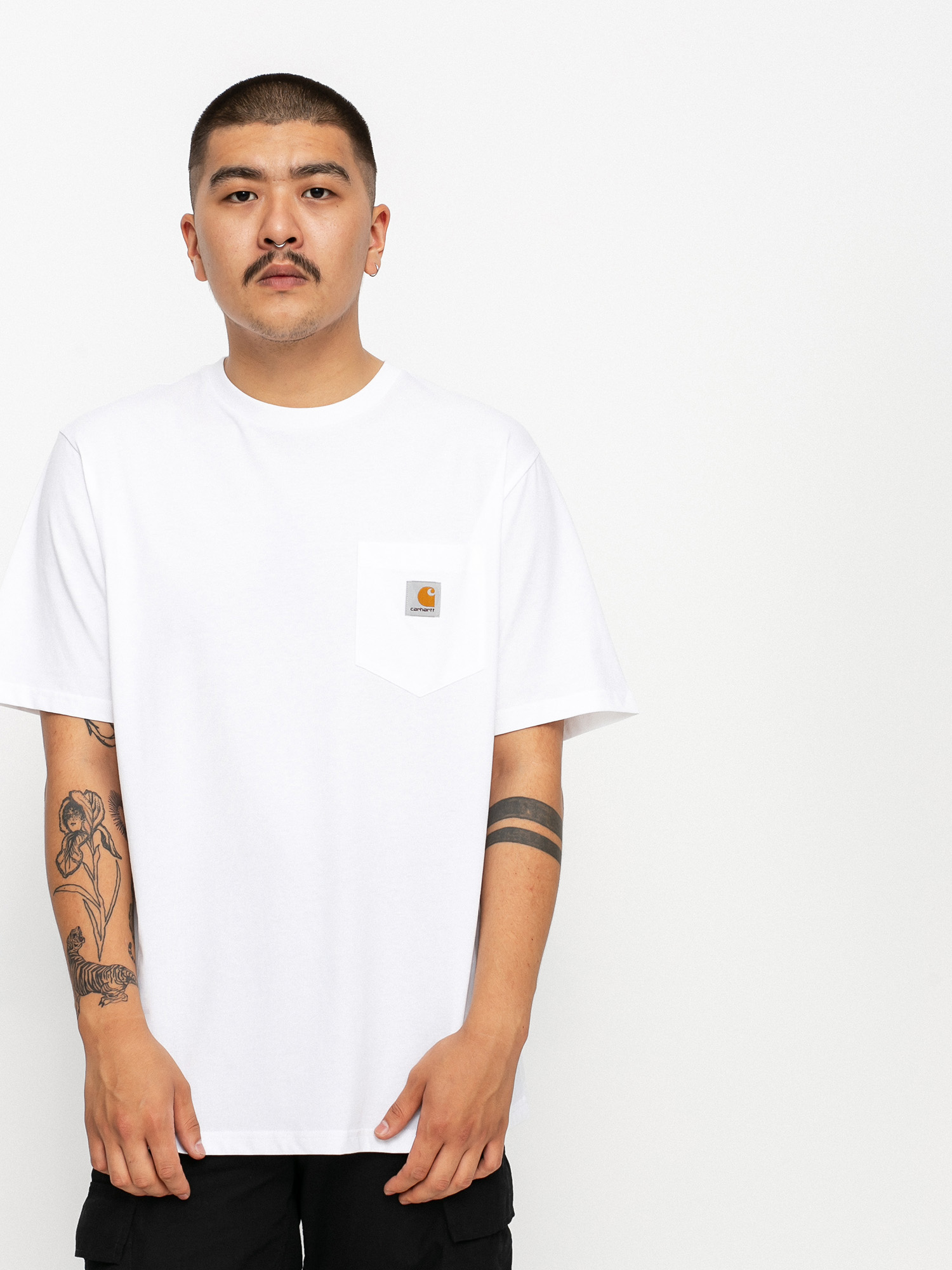 T-shirt Carhartt WIP Pocket (white)