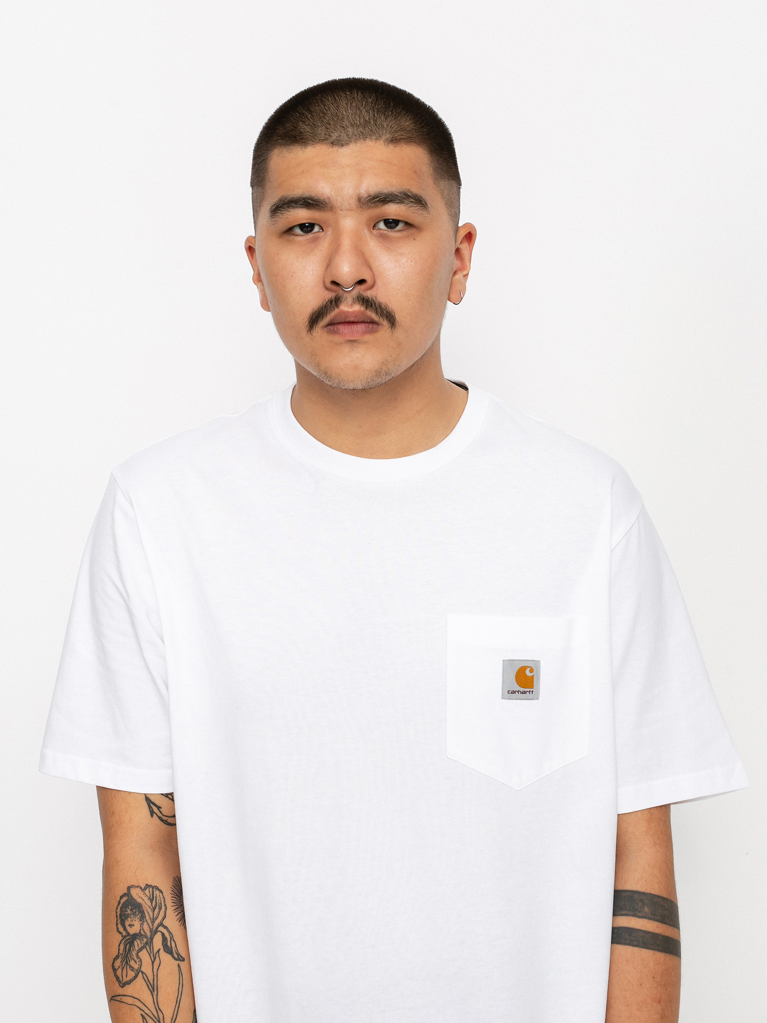 T-shirt Carhartt WIP Pocket (white)