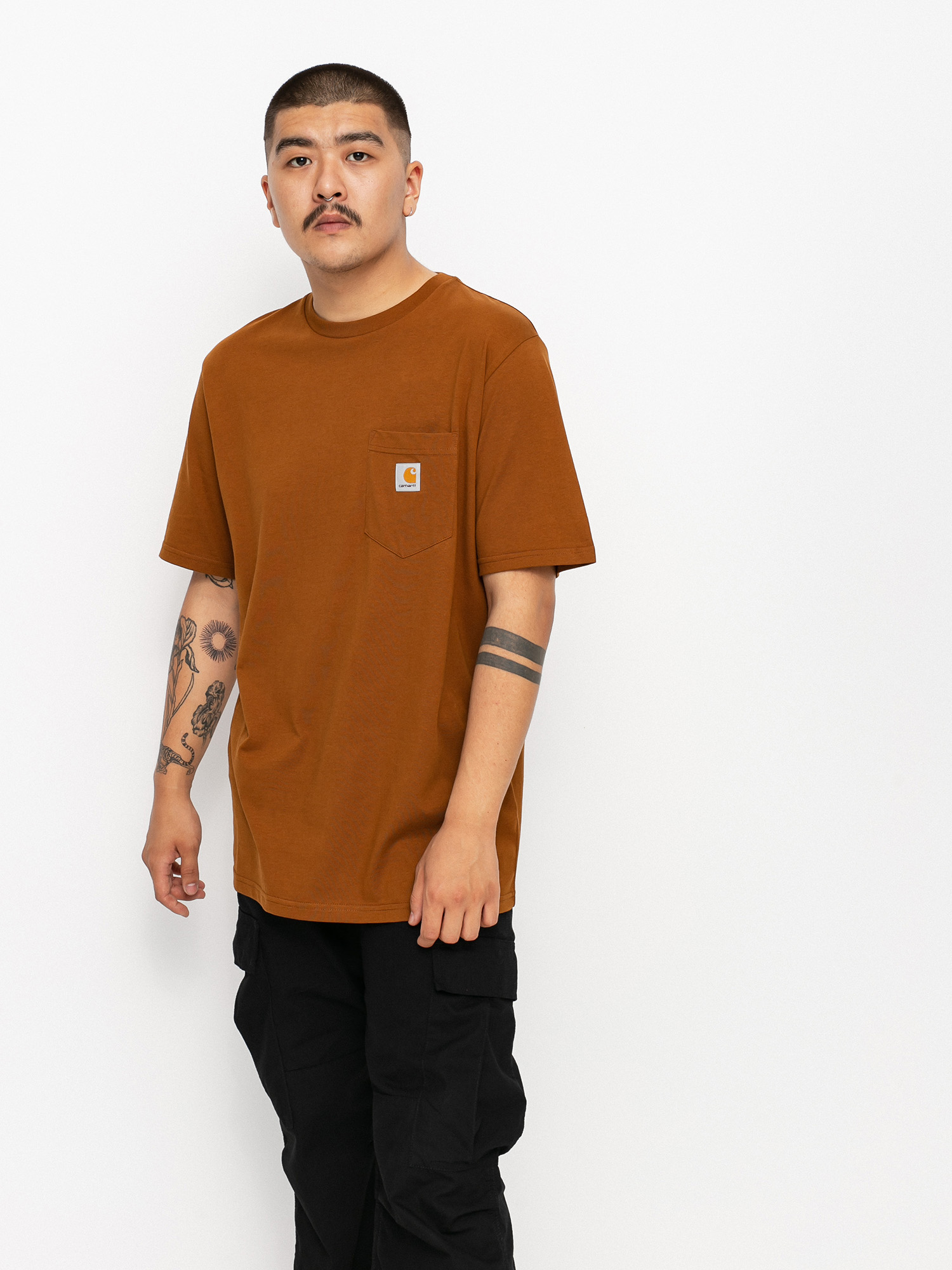 T-shirt Carhartt WIP Pocket (tawny)