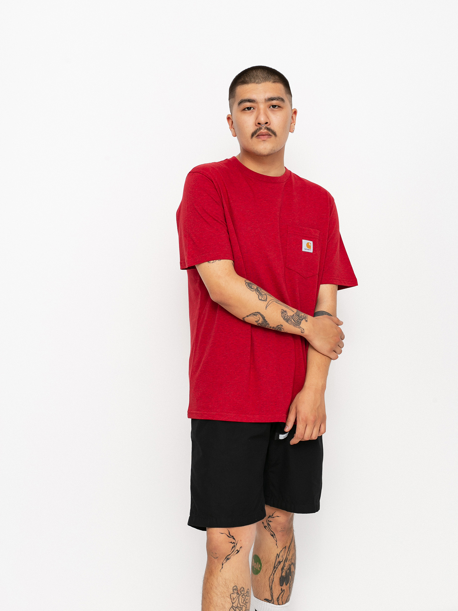 T-shirt Carhartt WIP Pocket (arrow heather)