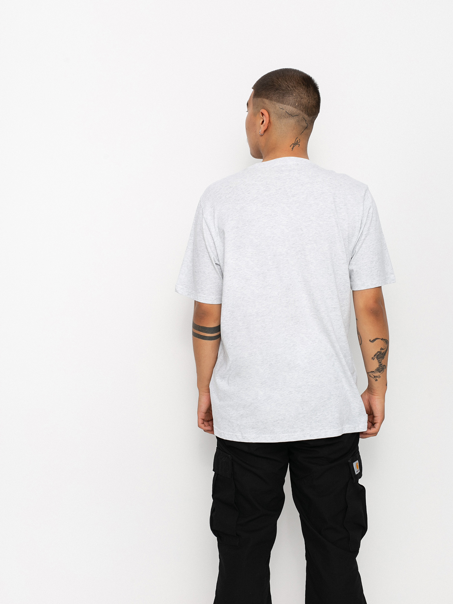 T-shirt Carhartt WIP Pocket (ash heather)