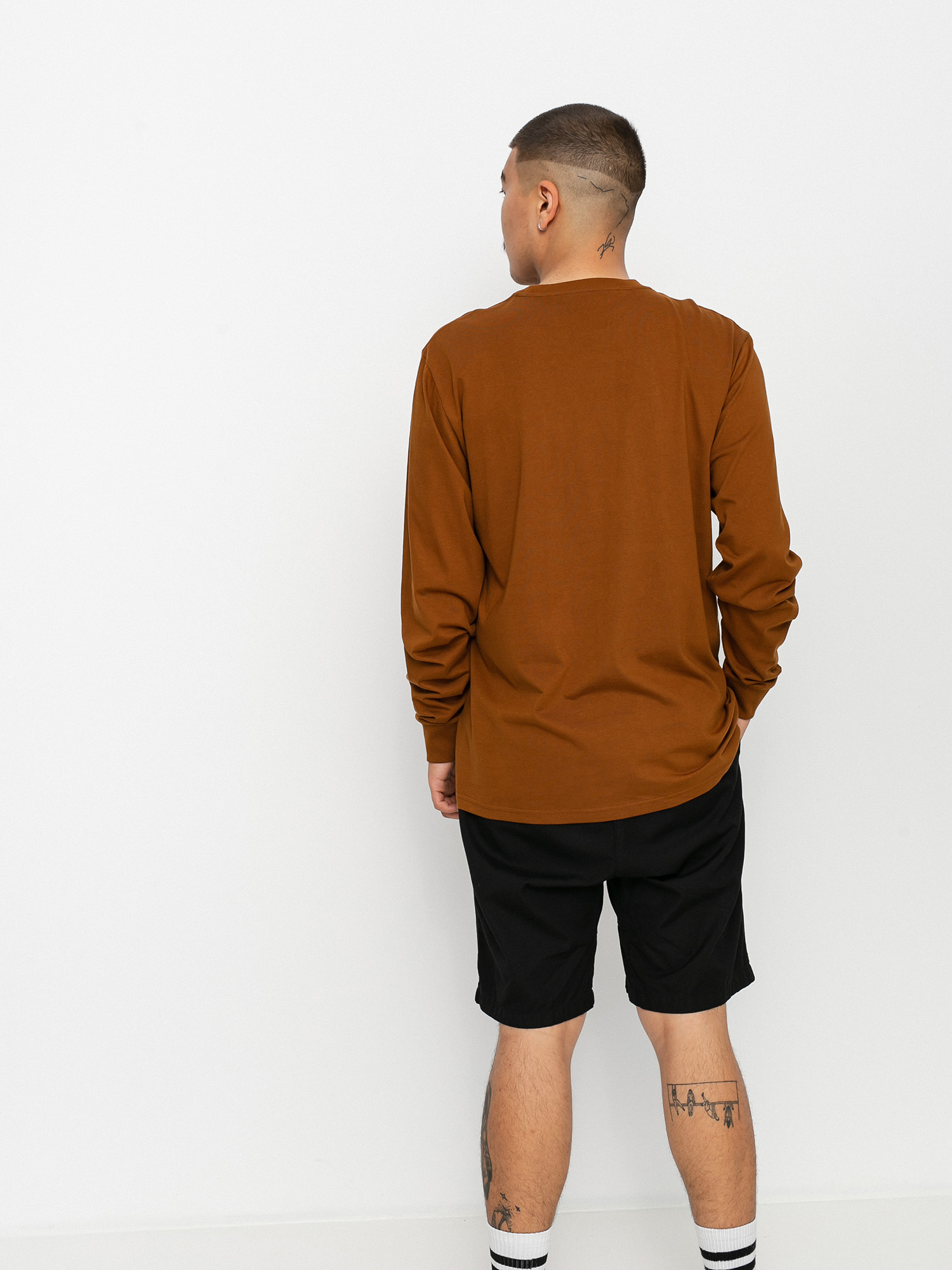 Longsleeve Carhartt WIP Pocket (tawny)