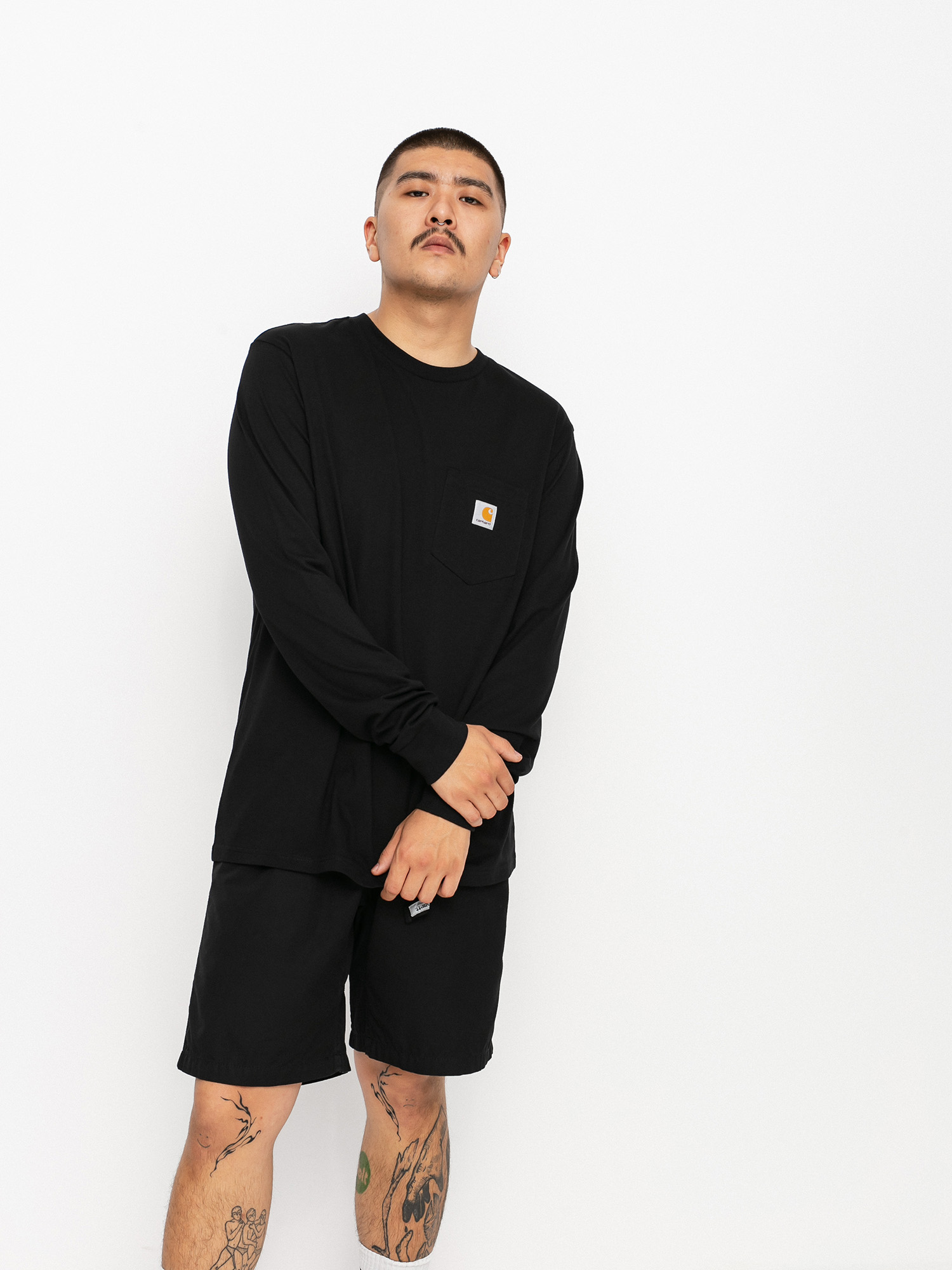Longsleeve Carhartt WIP Pocket (black)