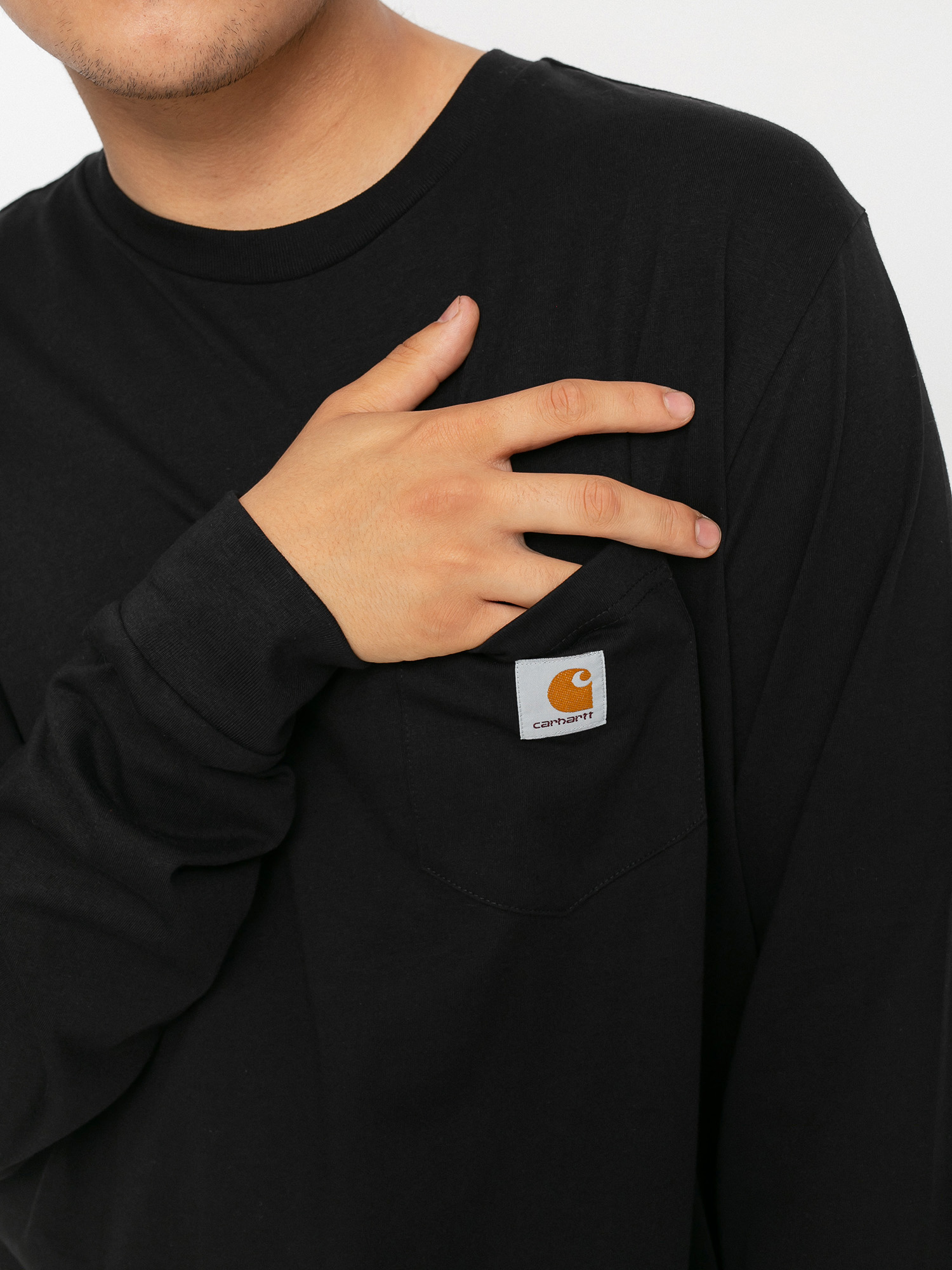 Longsleeve Carhartt WIP Pocket (black)