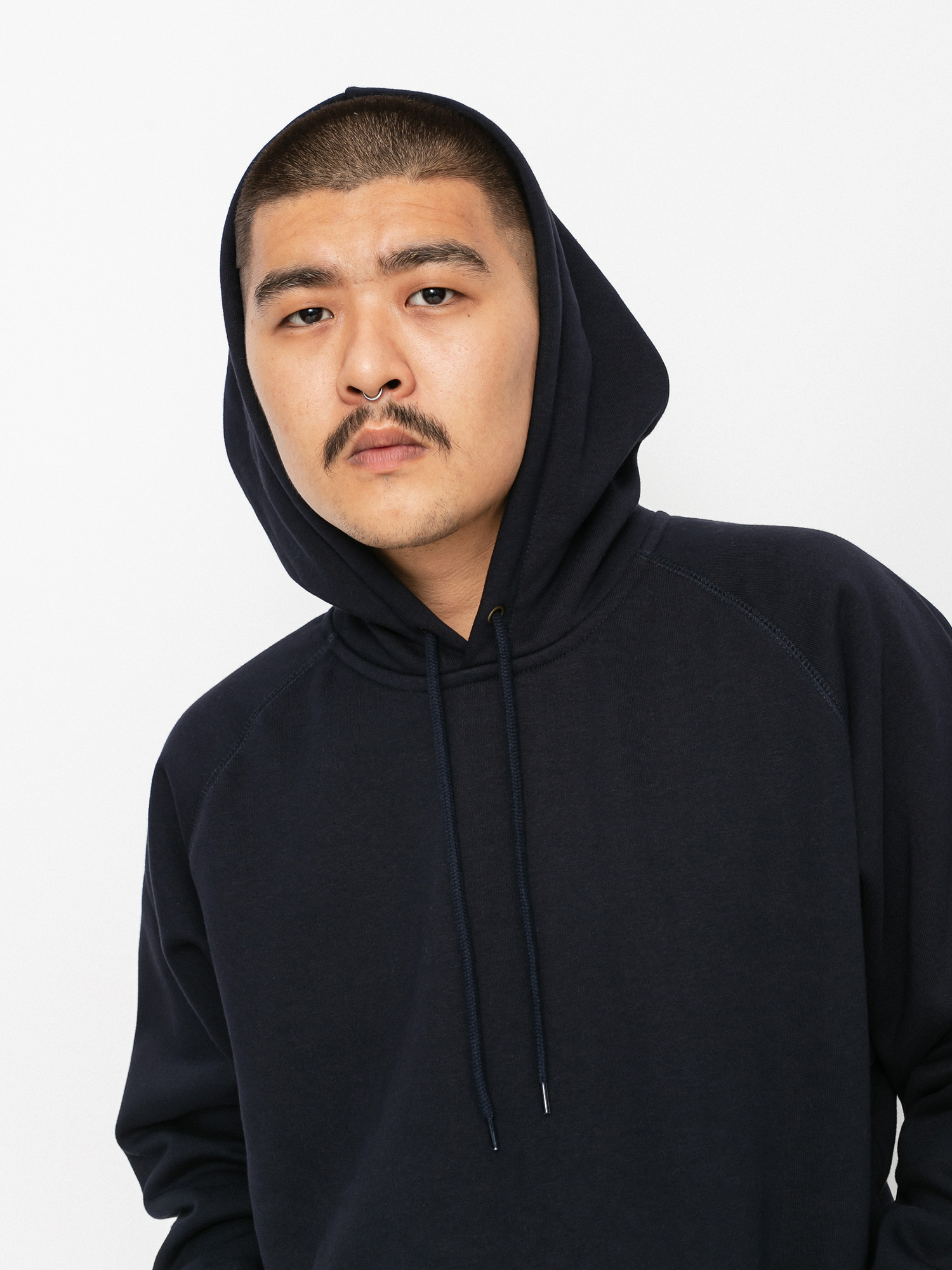 Bluza z kapturem Carhartt WIP Chase HD (dark navy/gold)