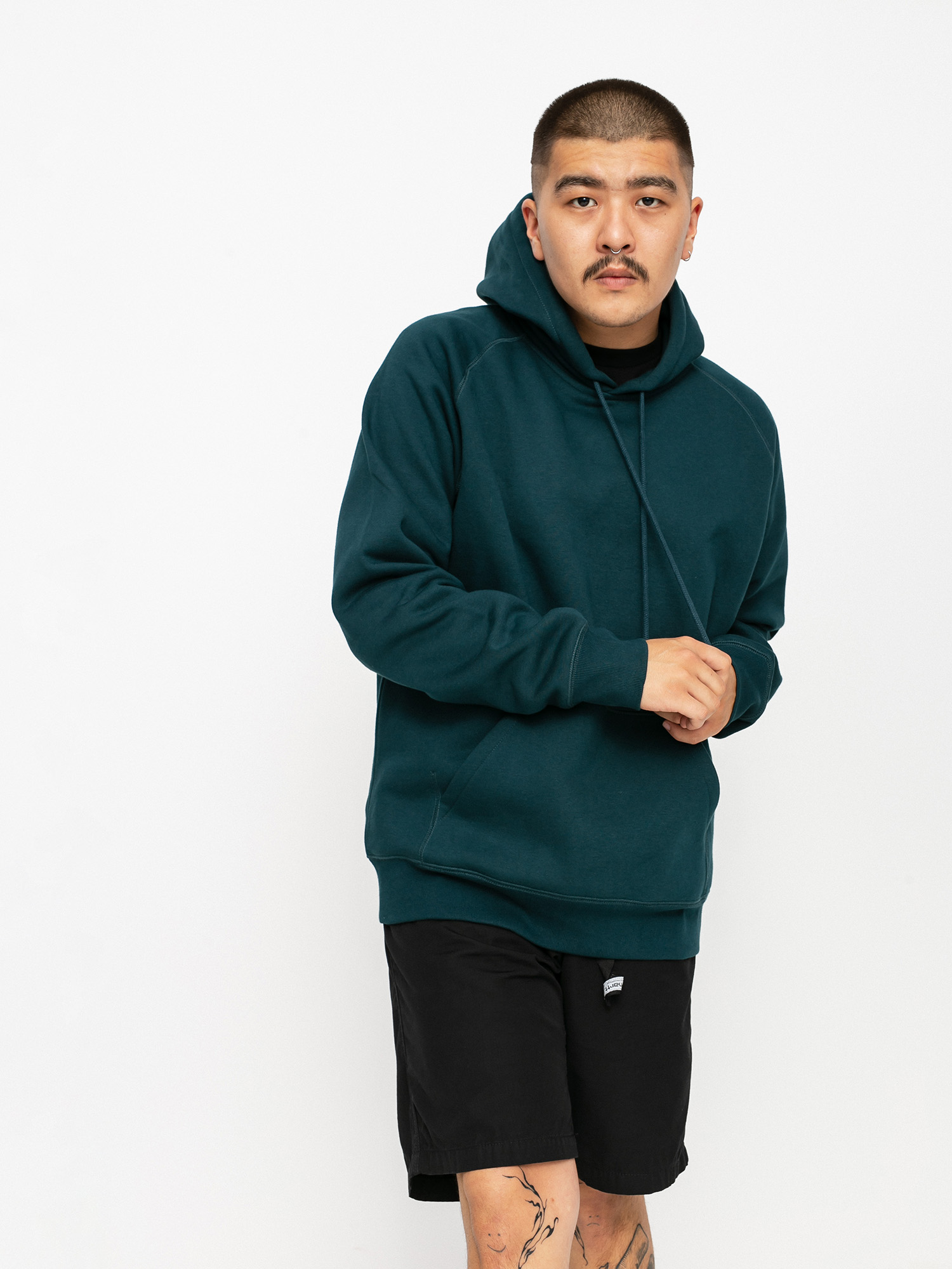 Bluza z kapturem Carhartt WIP Chase HD (frasier/gold)