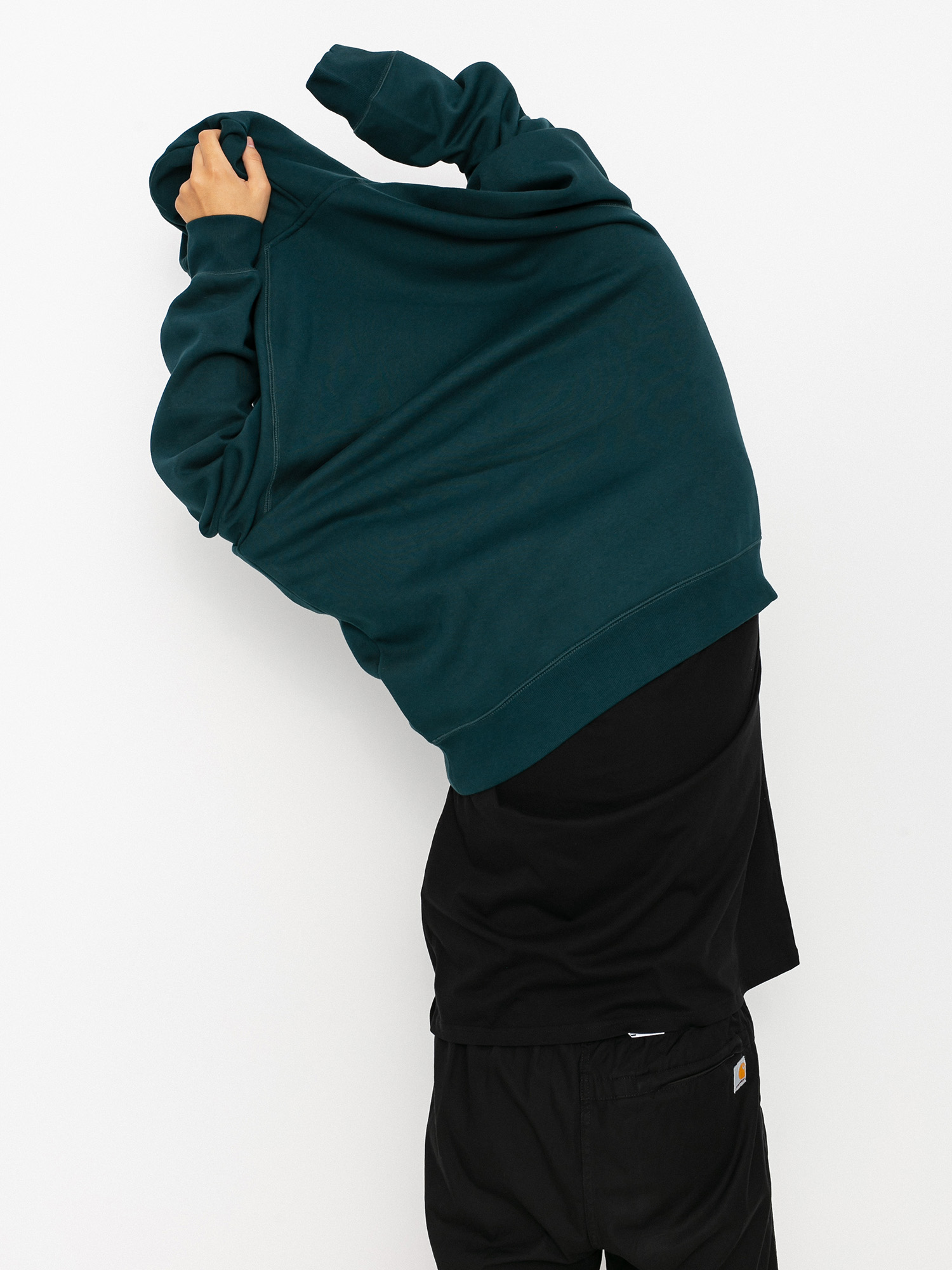Bluza z kapturem Carhartt WIP Chase HD (frasier/gold)