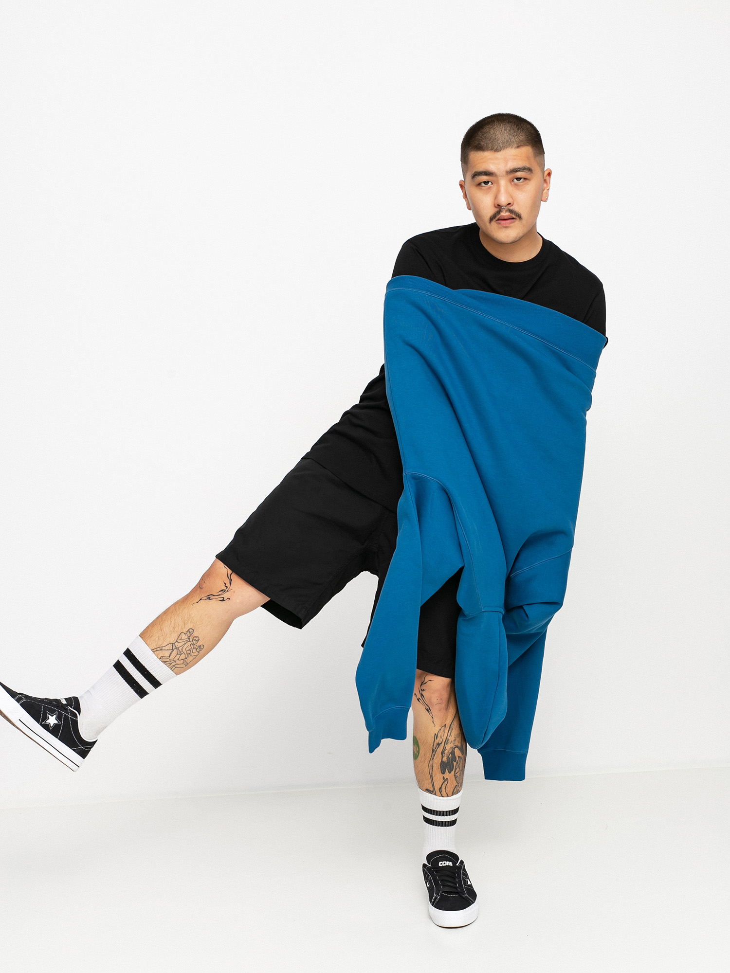 Bluza z kapturem Carhartt WIP Chase HD (skydive/gold)