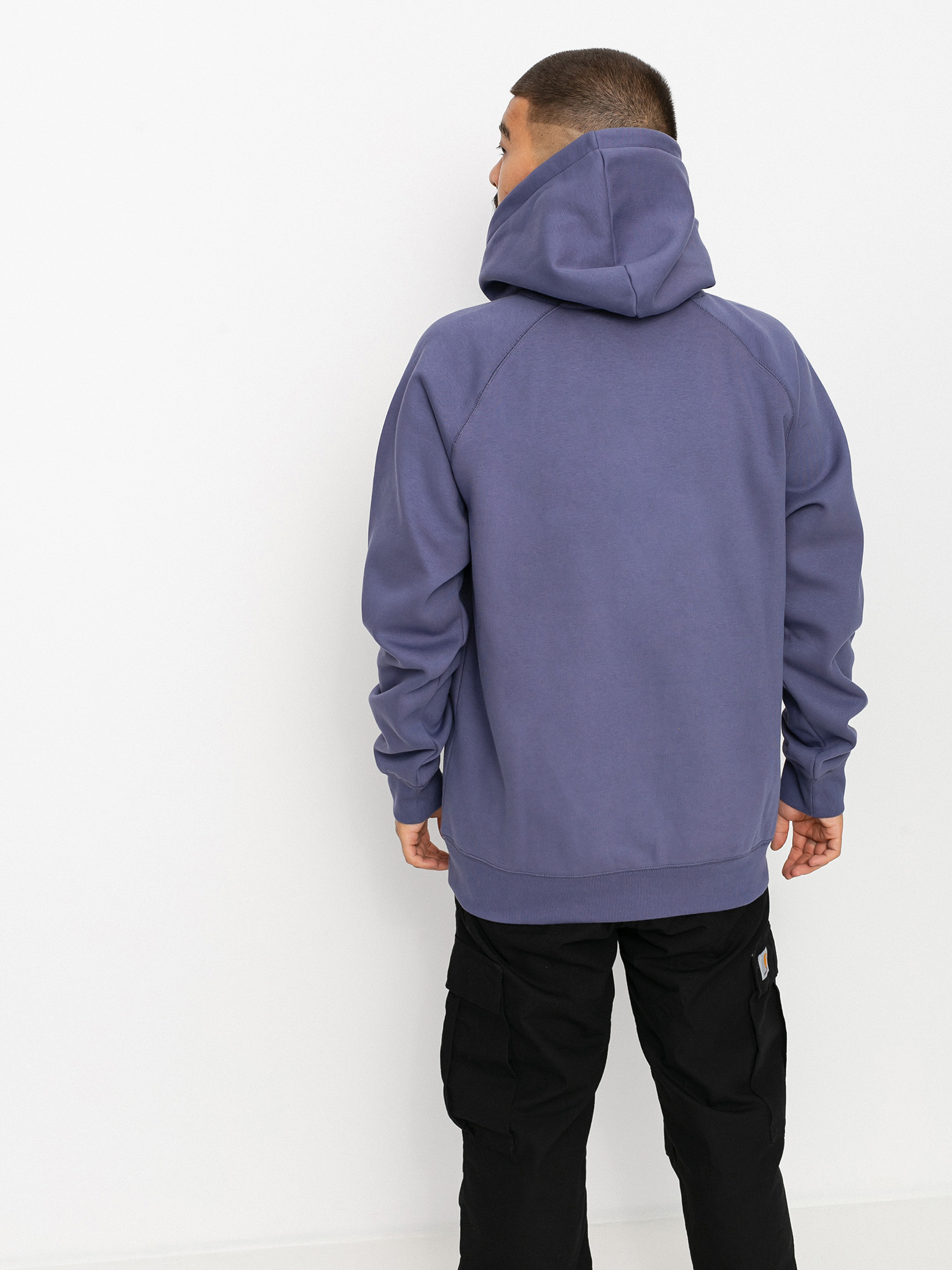 Bluza z kapturem Carhartt WIP Chase HD (cold viola/gold)