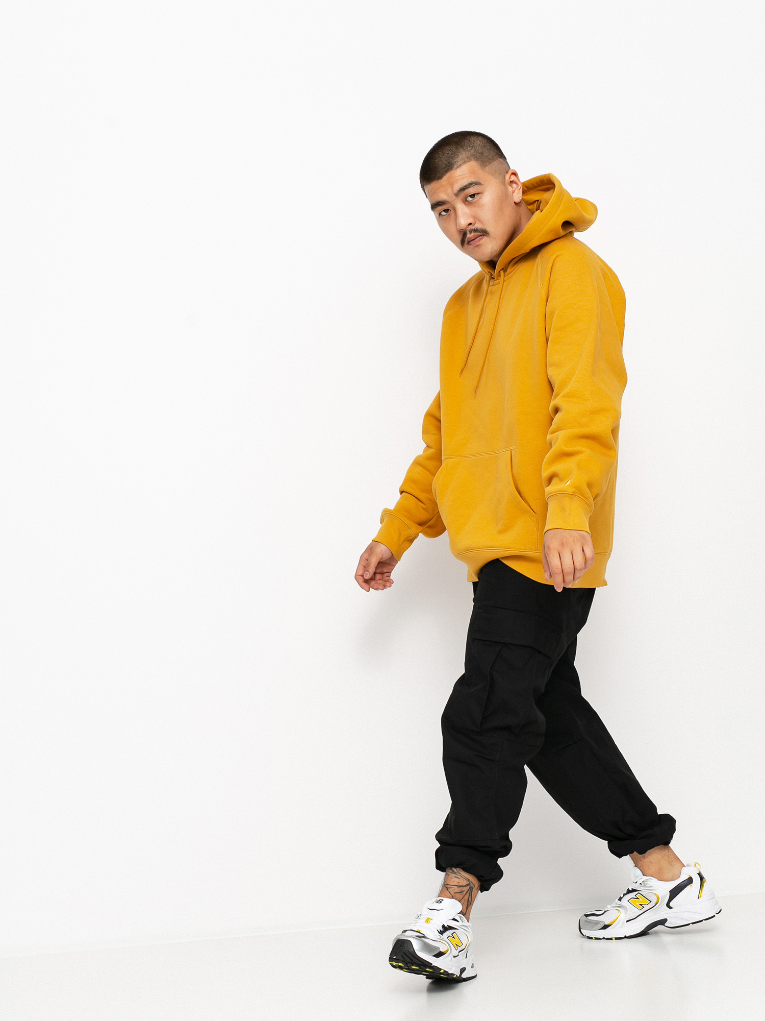 Bluza z kapturem Carhartt WIP Chase HD (helios/gold)