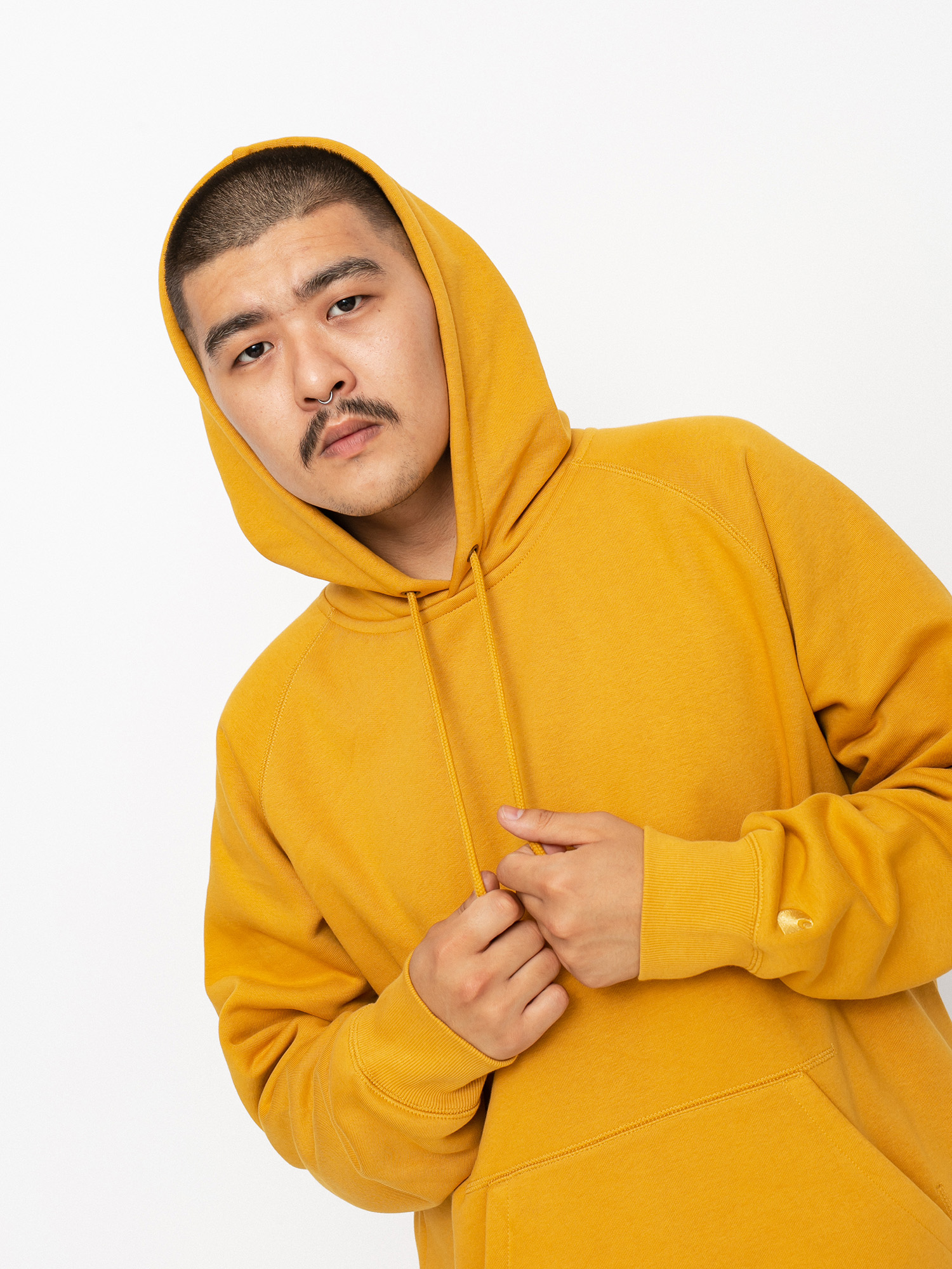 Bluza z kapturem Carhartt WIP Chase HD (helios/gold)