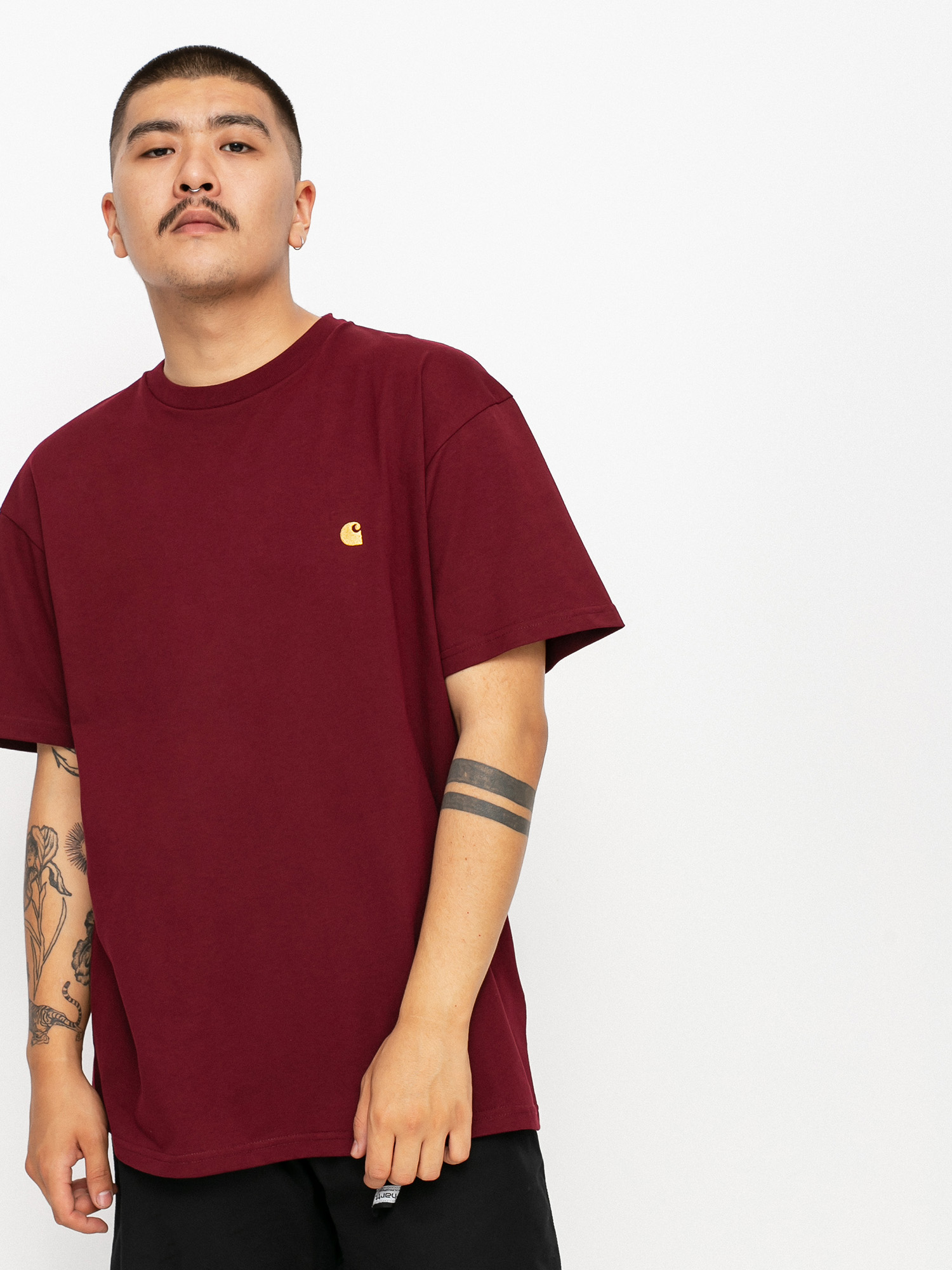T-shirt Carhartt WIP Chase (jam/gold)
