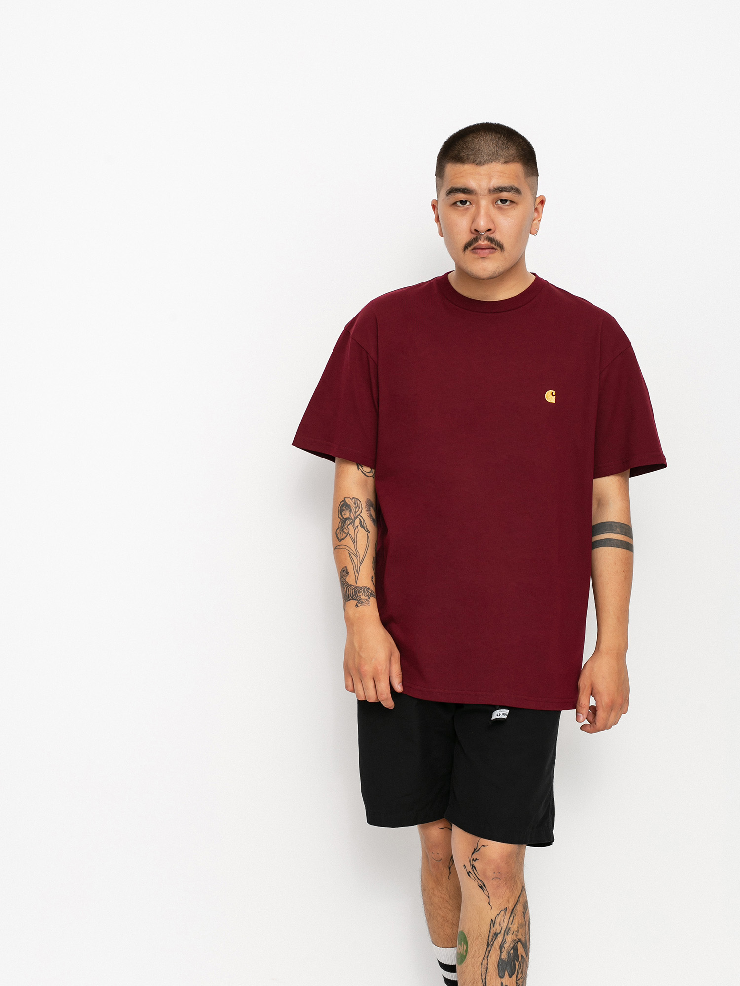 T-shirt Carhartt WIP Chase (jam/gold)