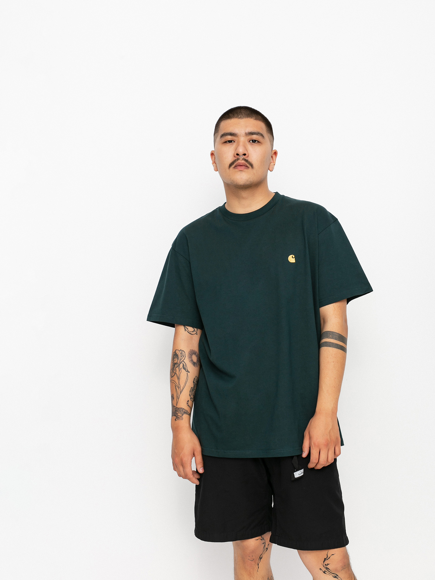 T-shirt Carhartt WIP Chase (frasier/gold)