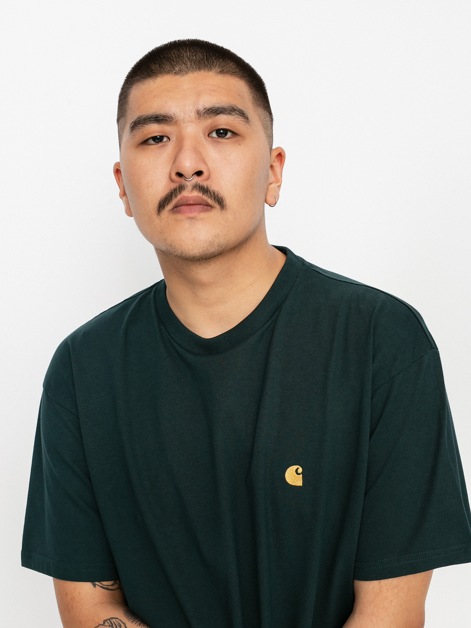 T-shirt Carhartt WIP Chase (frasier/gold)