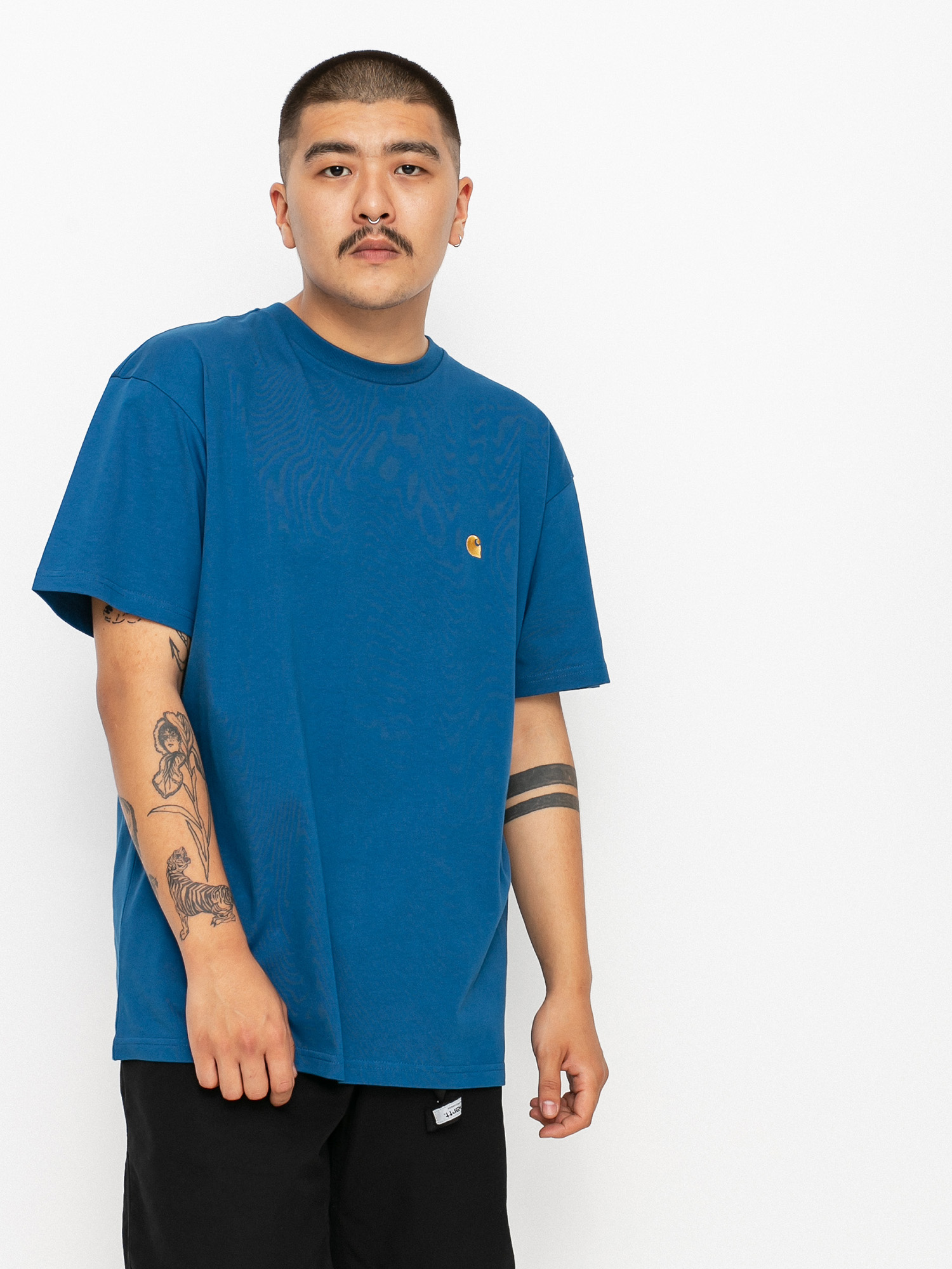 T-shirt Carhartt WIP Chase (skydive/gold)