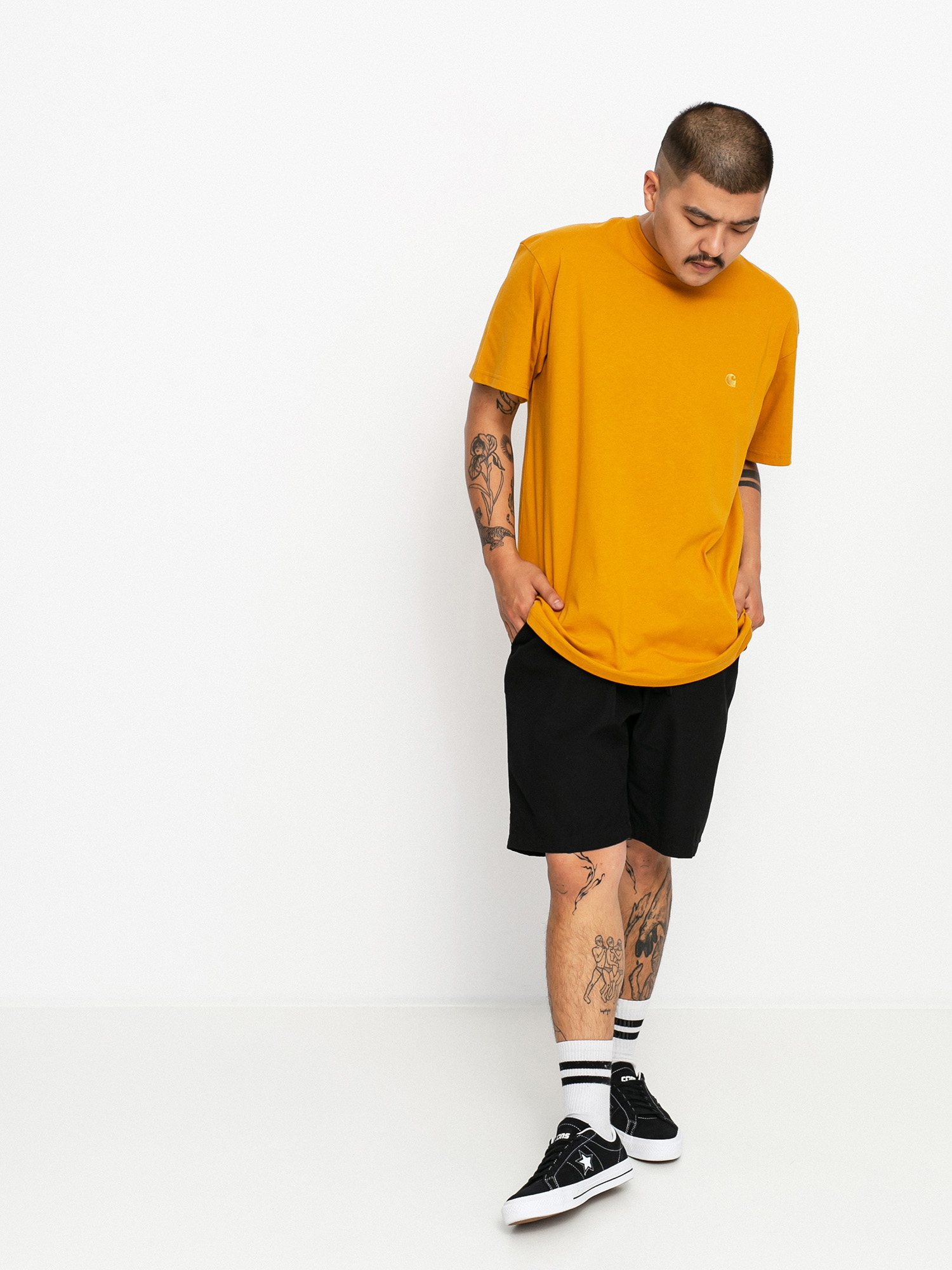 T-shirt Carhartt WIP Chase (helios/gold)