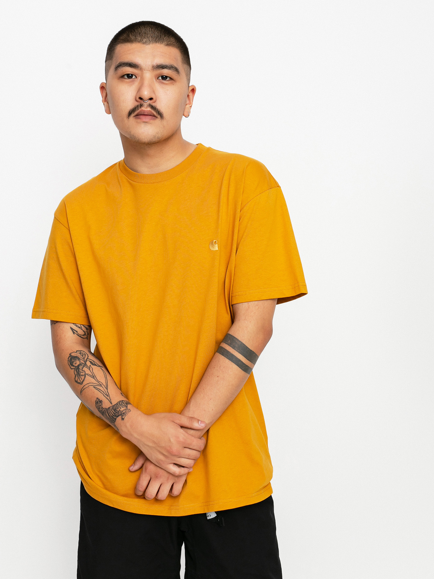 T-shirt Carhartt WIP Chase (helios/gold)