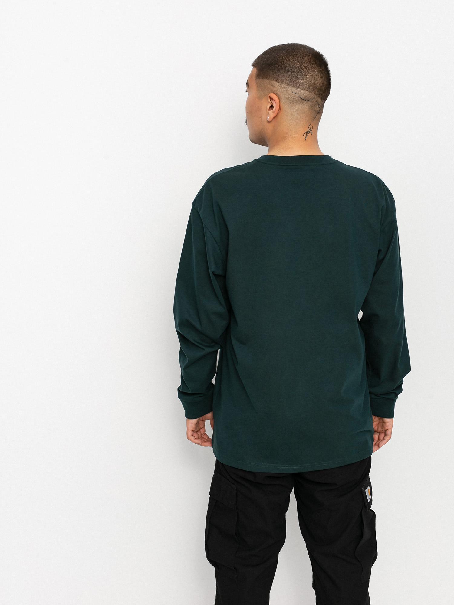 Longsleeve Carhartt WIP Chase (frasier/gold)