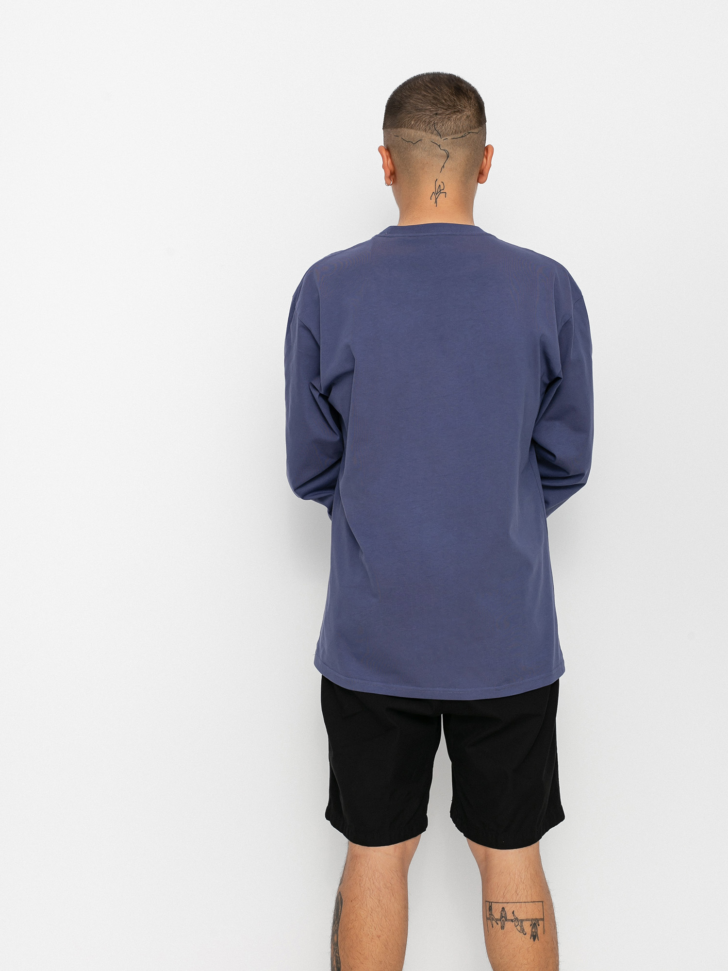 Longsleeve Carhartt WIP Chase (cold viola/gold)