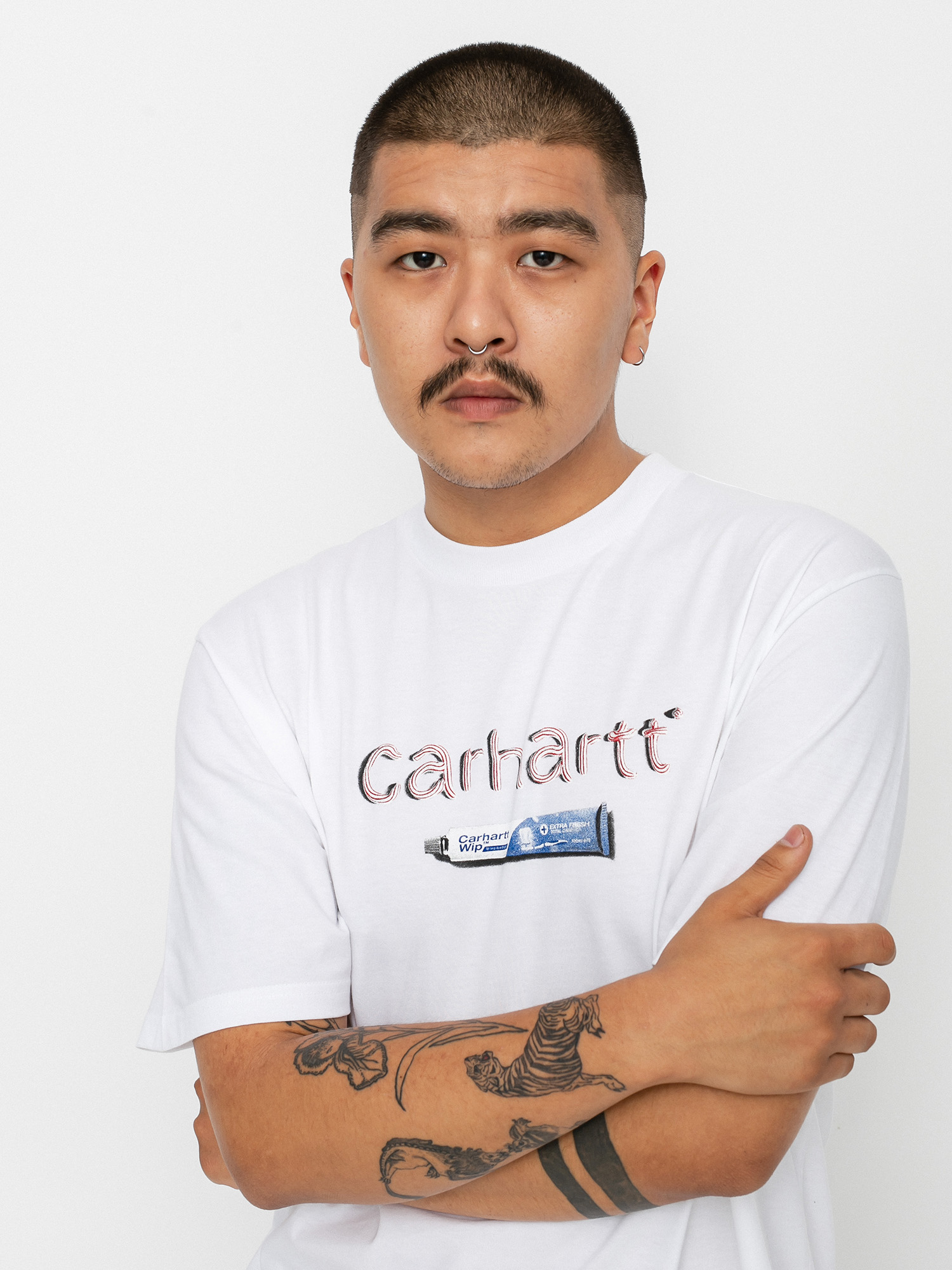 T-shirt Carhartt WIP Toothpaste (white)