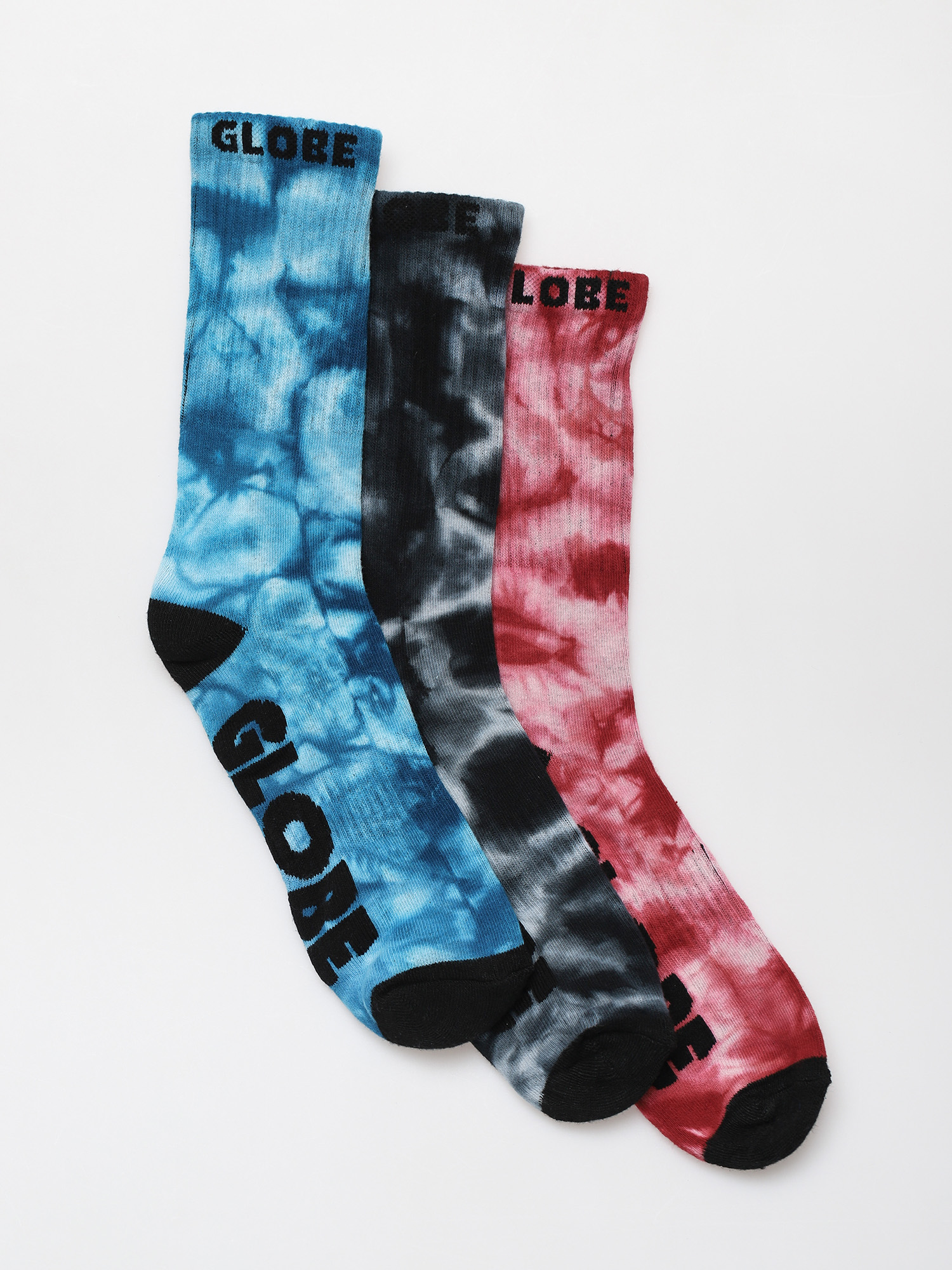 Skarpetki Globe All Tied Up 3 Pack (asst.)