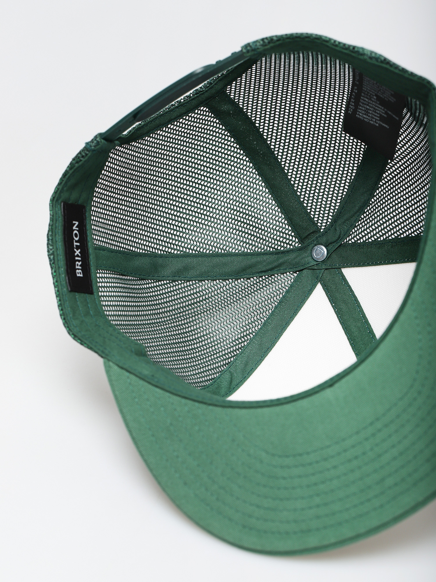 Czapka z daszkiem Brixton Parsons Hp Mesh (silver pine/white)