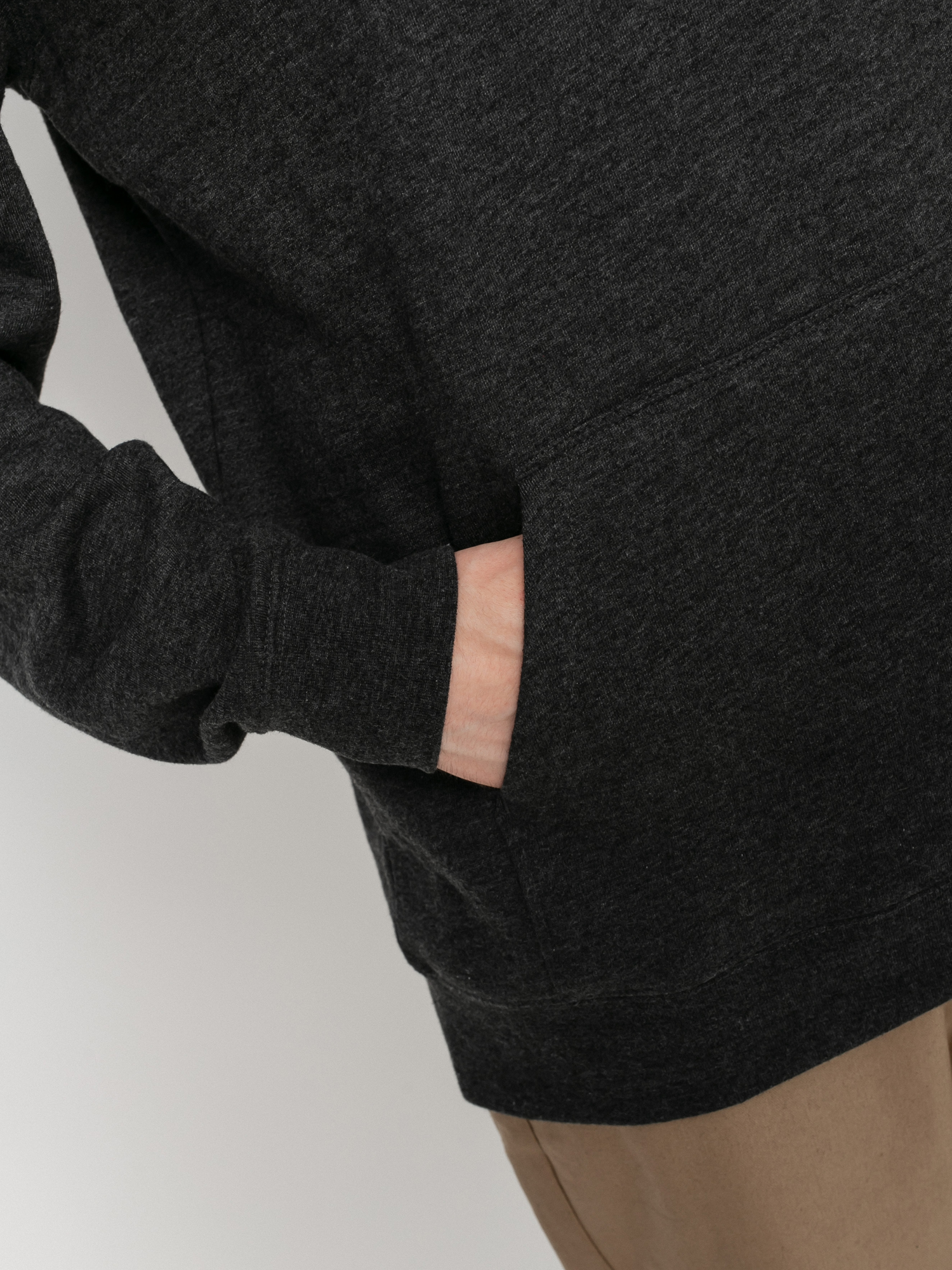 Bluza z kapturem Vans Basic HD (black heather)