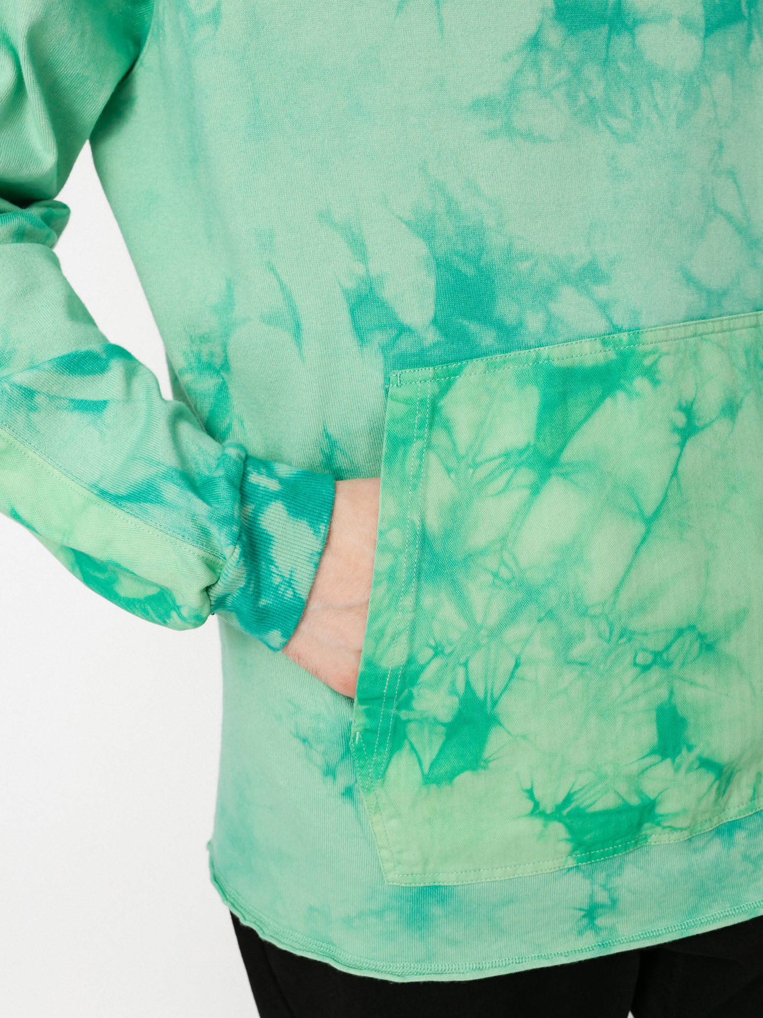 Bluza z kapturem Converse Marble HD (harbor teal)