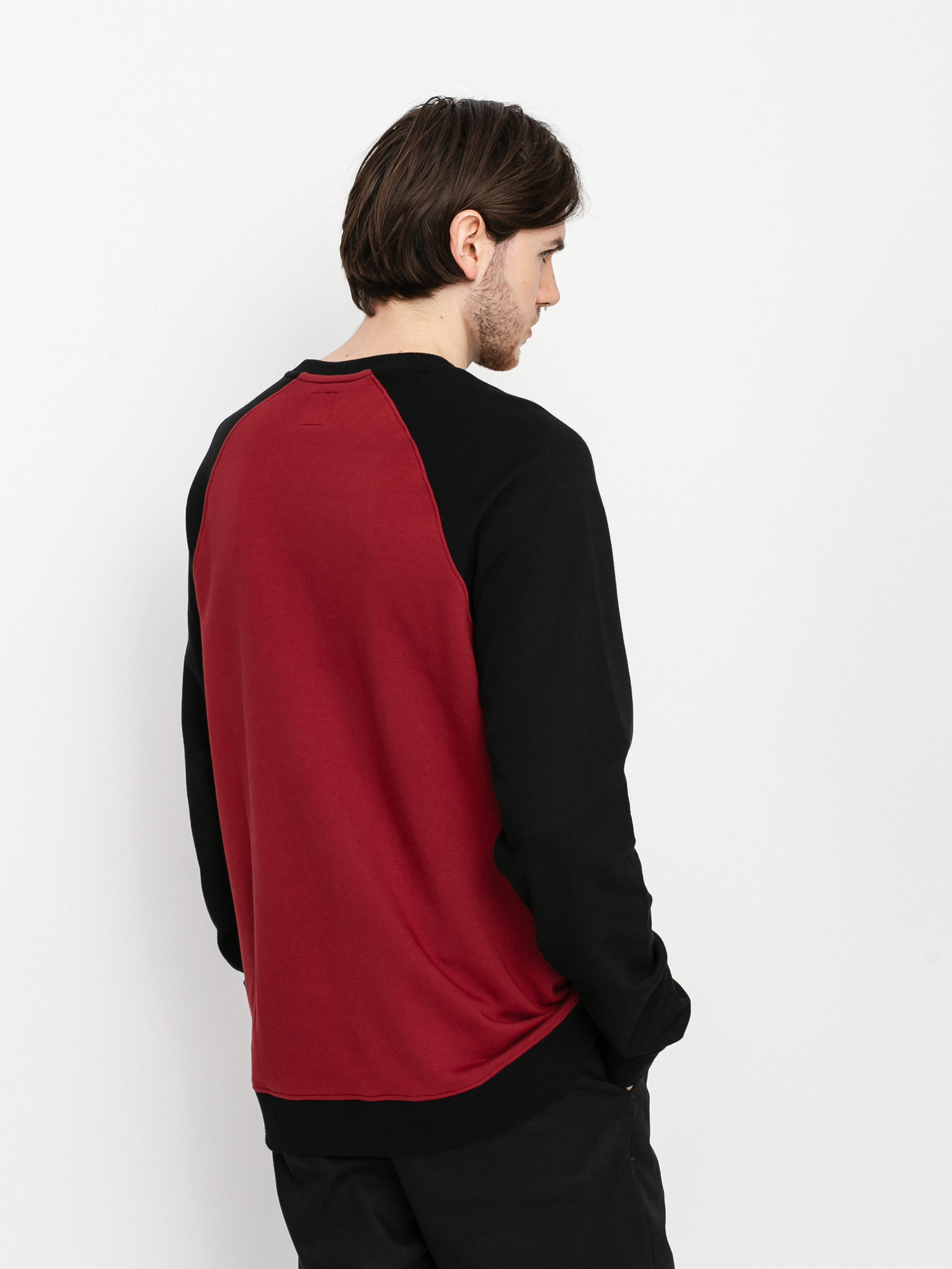 Bluza Vans Rutland III (pomegranate/black)