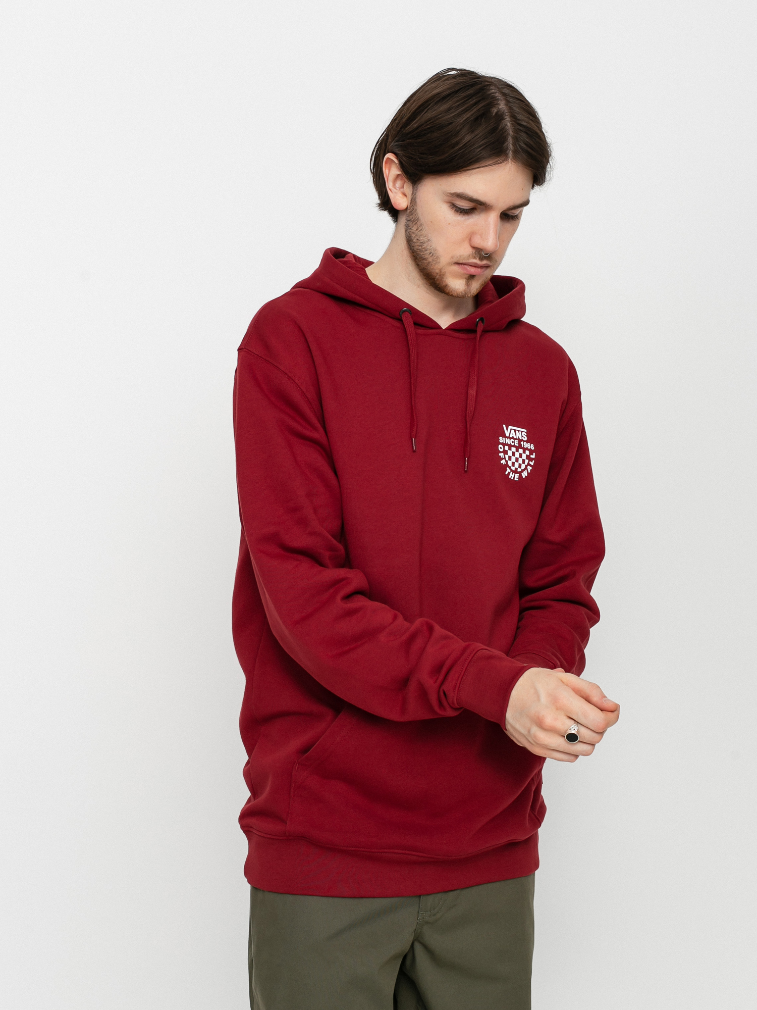 Bluza z kapturem Vans Have A Good Vans HD (pomegranate)