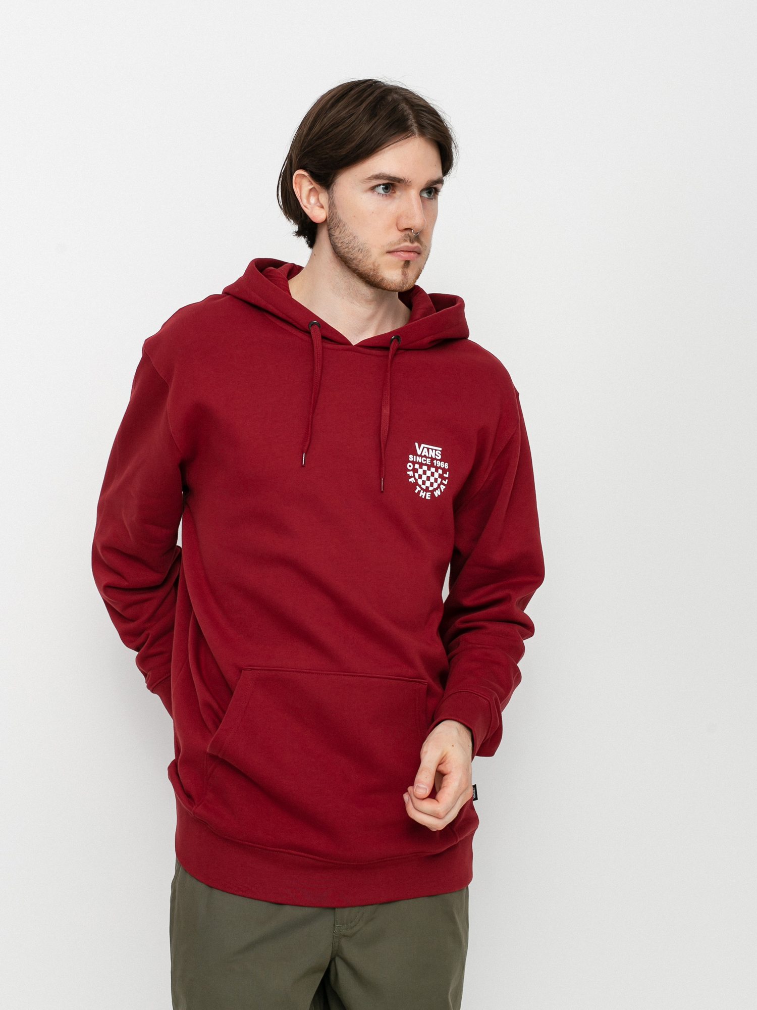 Bluza z kapturem Vans Have A Good Vans HD (pomegranate)