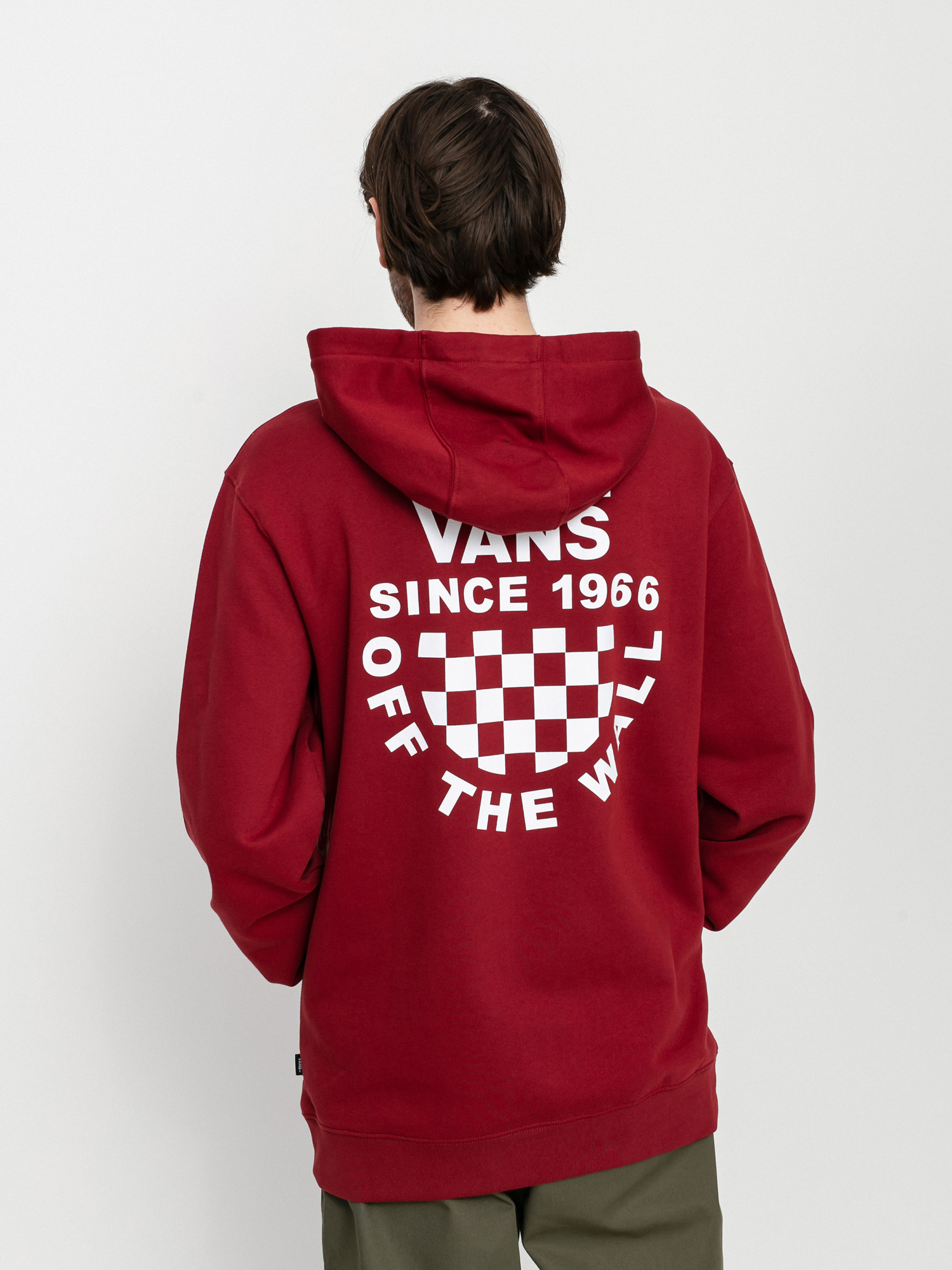 Bluza z kapturem Vans Have A Good Vans HD (pomegranate)