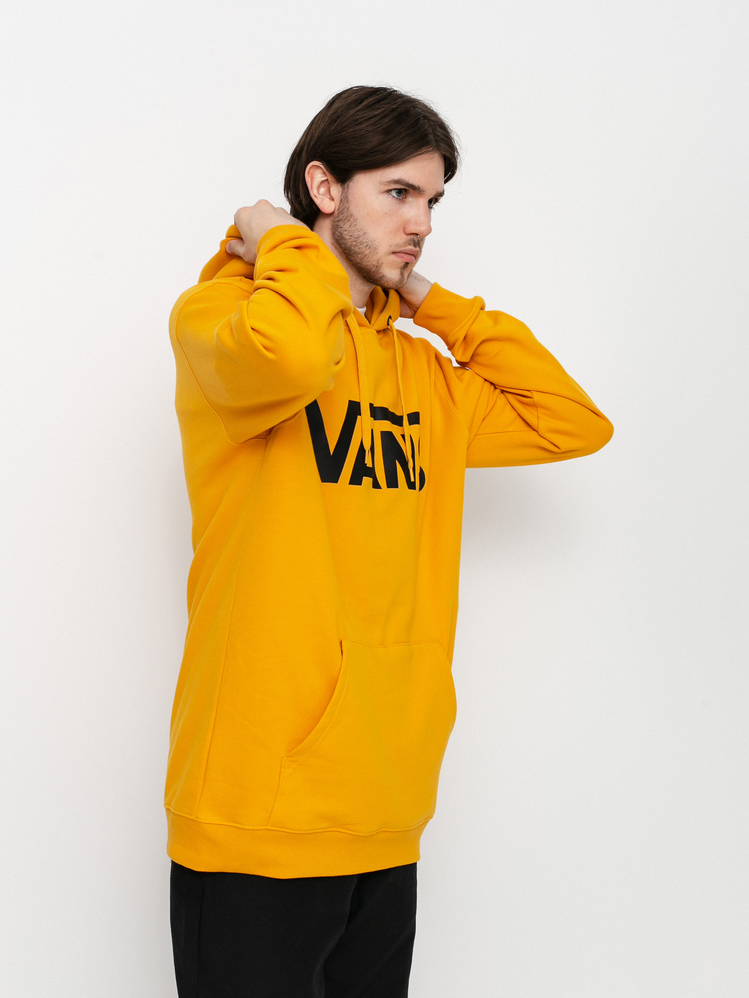 Bluza z kapturem Vans Classic II HD (golden glow)