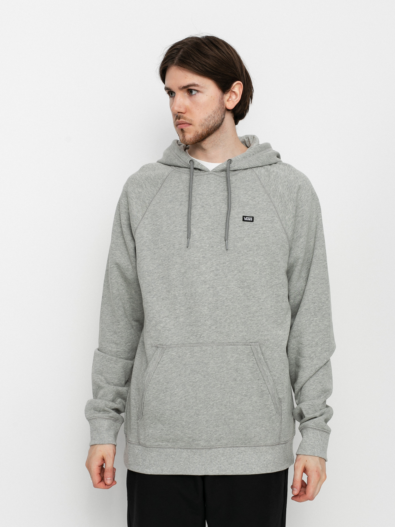 Bluza z kapturem Vans Versa Standard HD (cement heatherotw patch/)