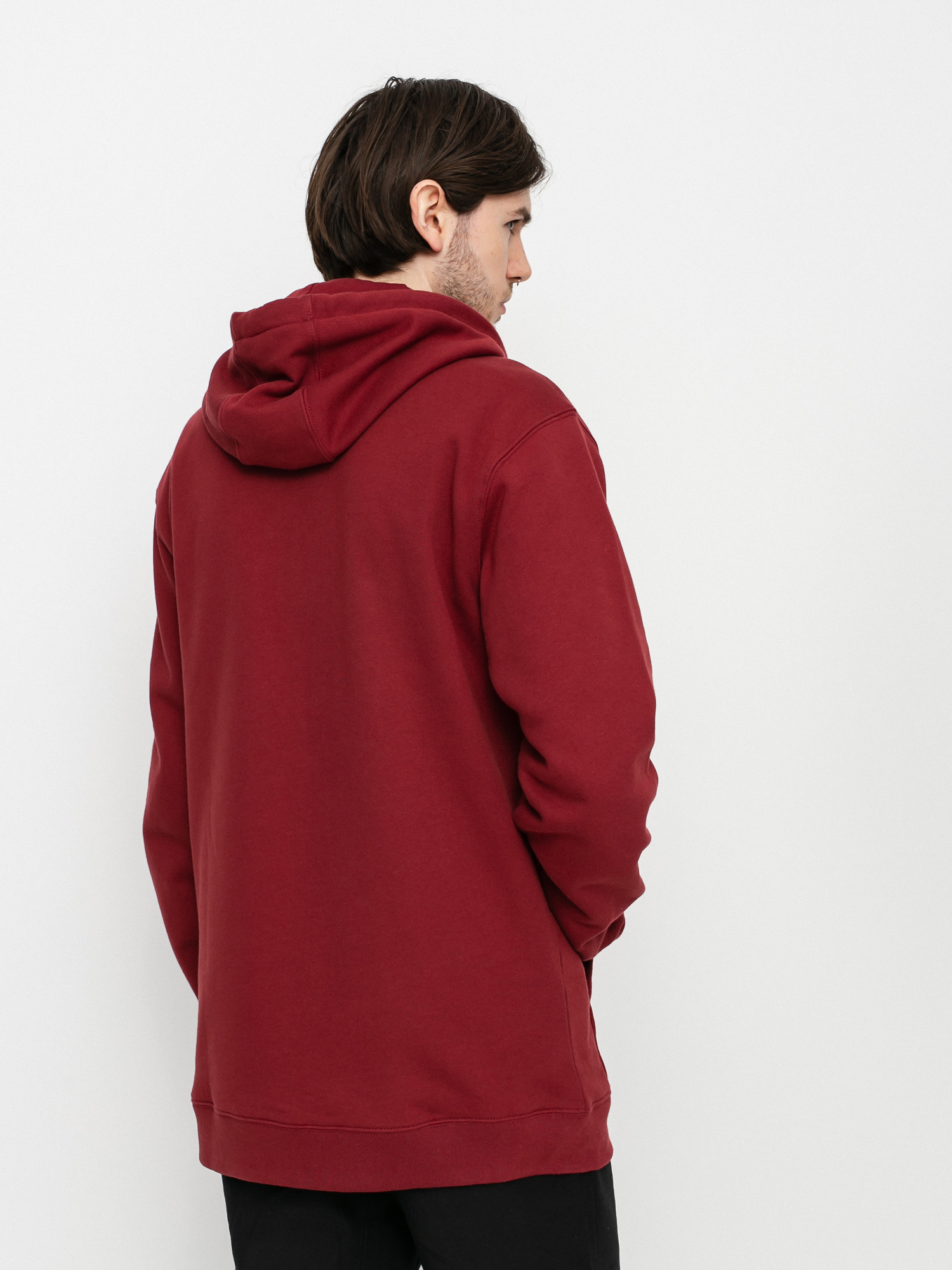 Bluza z kapturem Vans Classic II HD (pomegranate)