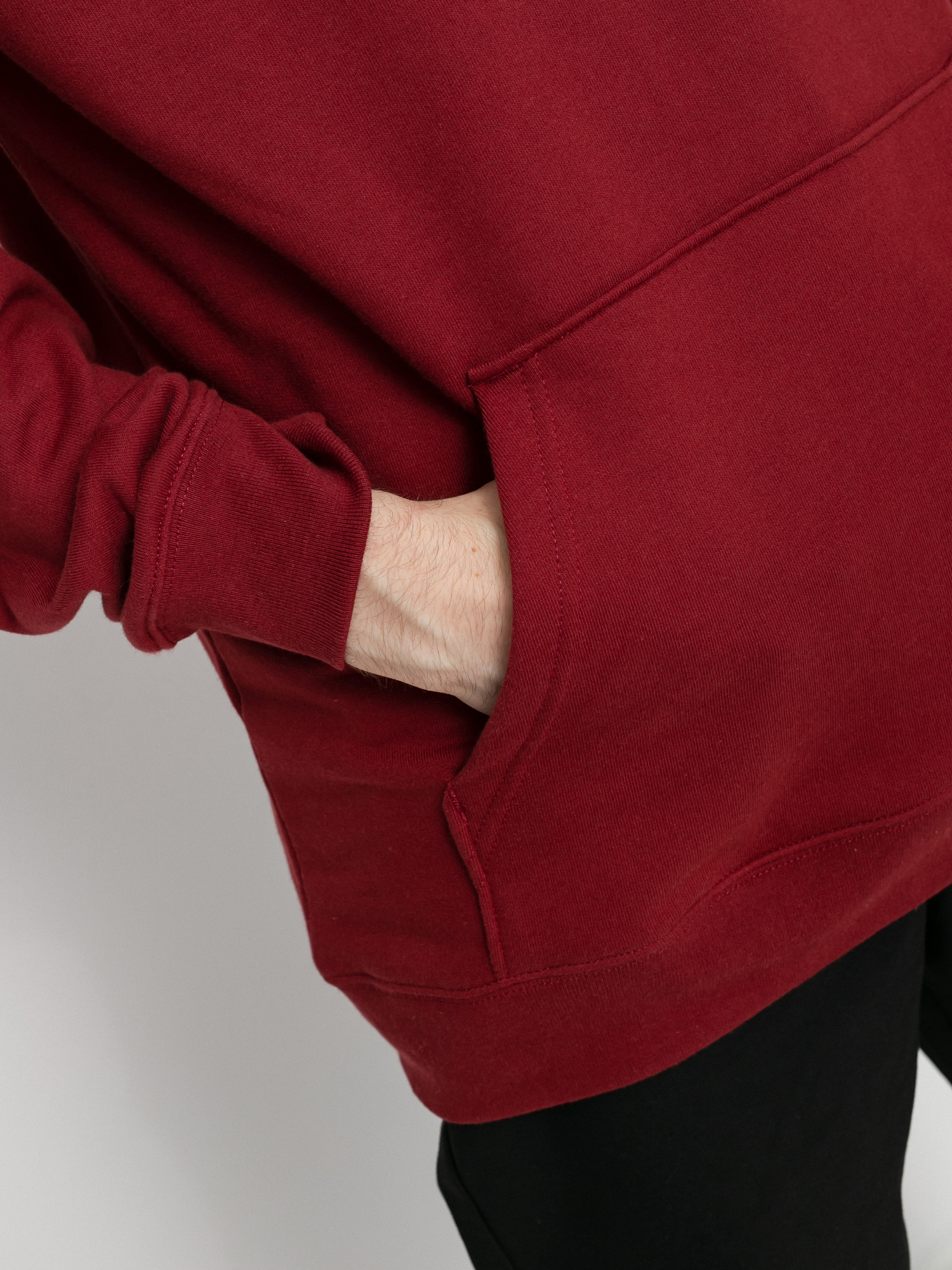 Bluza z kapturem Vans Classic II HD (pomegranate)