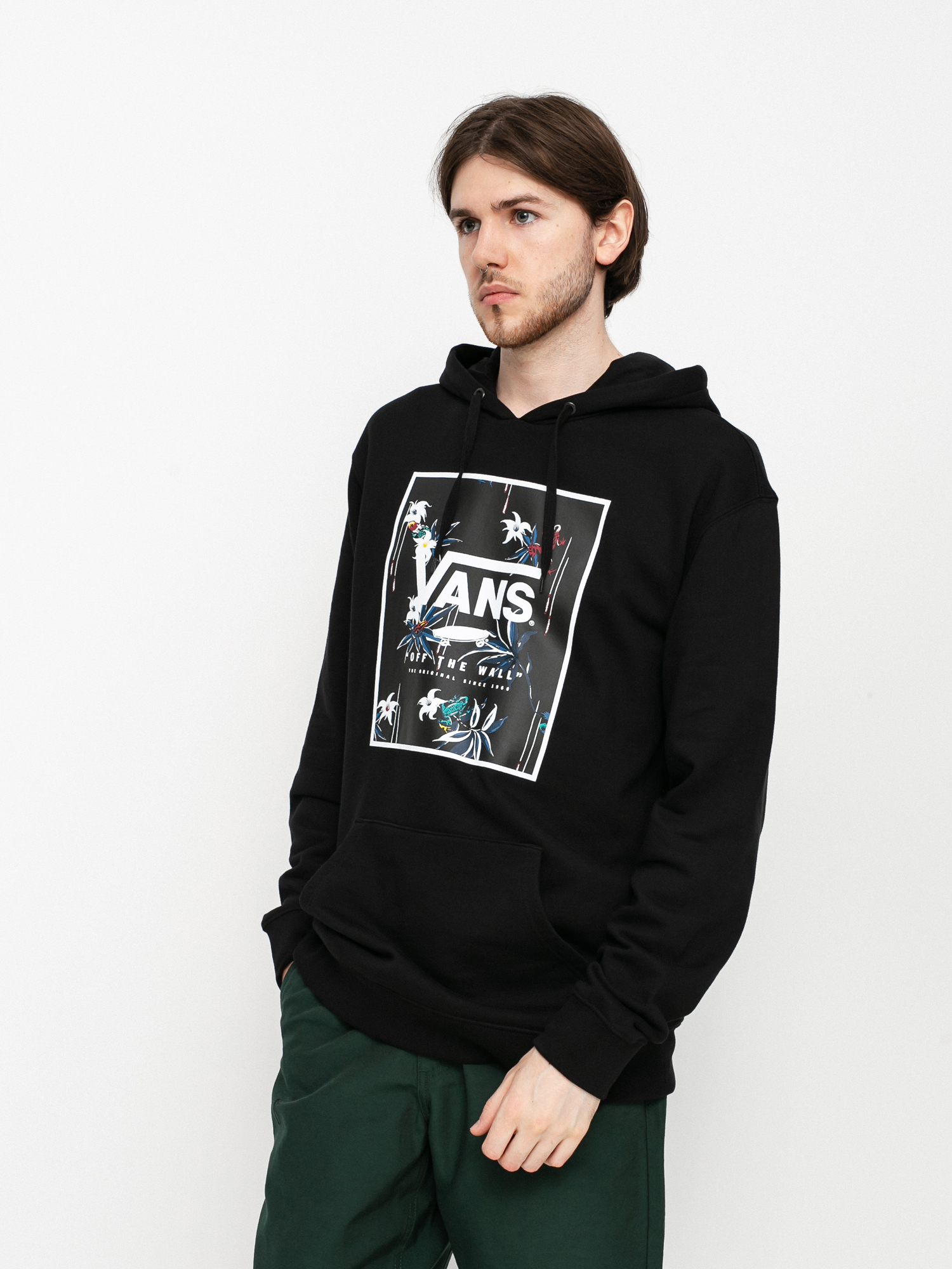 Bluza z kapturem Vans Dart Floral HD (black)