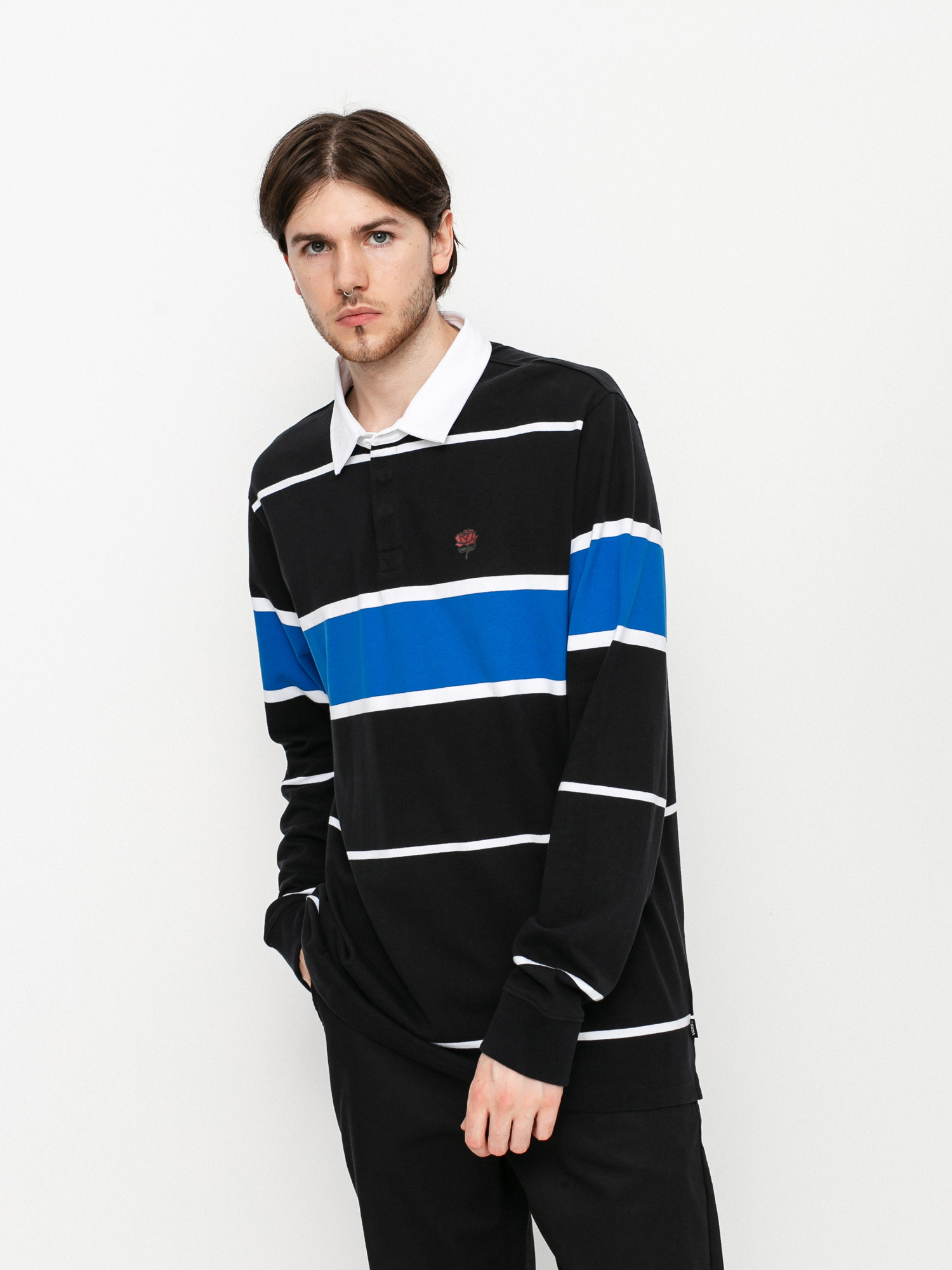 Longsleeve Vans 66 Champs Rugby (black)