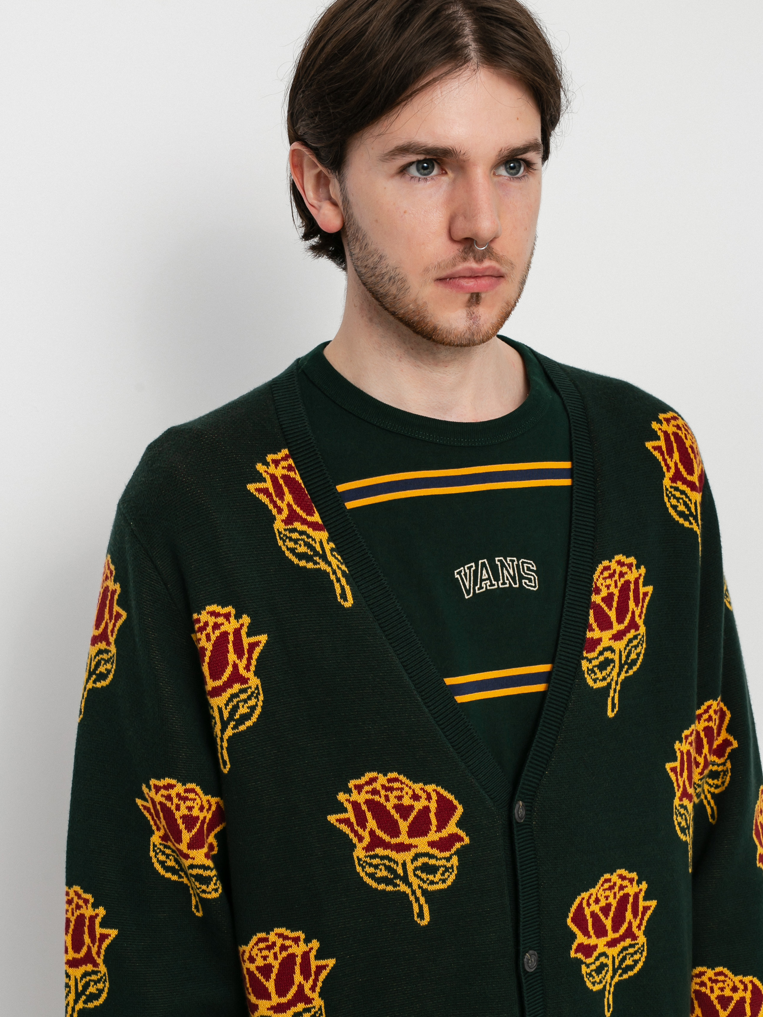 Sweter Vans 66 Champs Cardigan (scarab)