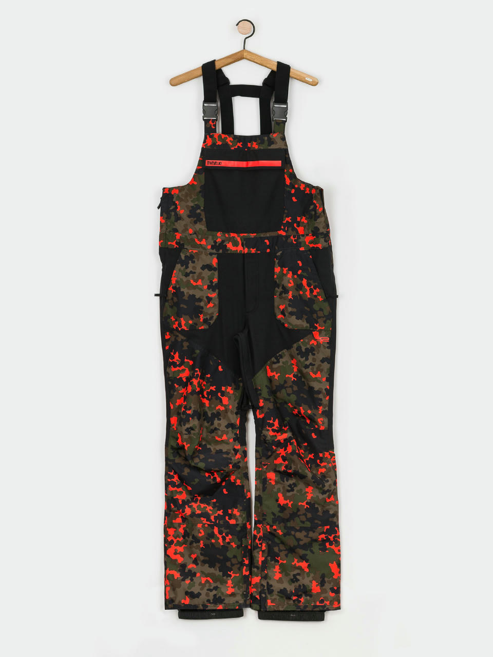 Męskie Spodnie snowboardowe ThirtyTwo Basement Bib (camo)