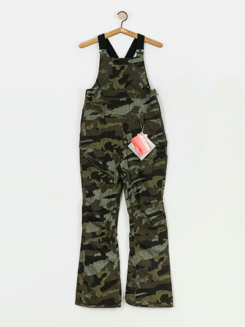 Damskie Spodnie snowboardowe Volcom Elm Gore Bib Overall (service green)