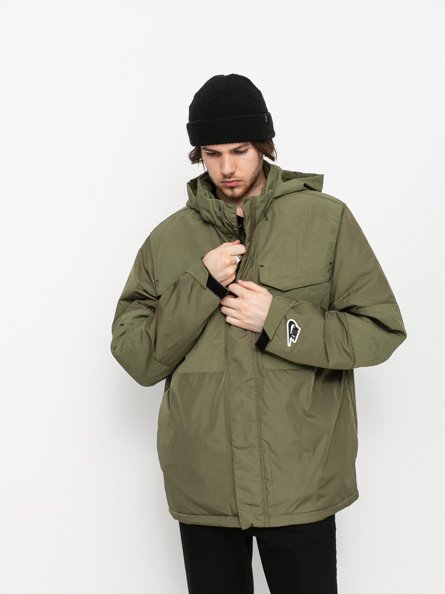 Kurtka Nike Synth Fill M65 Rpl (medium olive/tent/black)