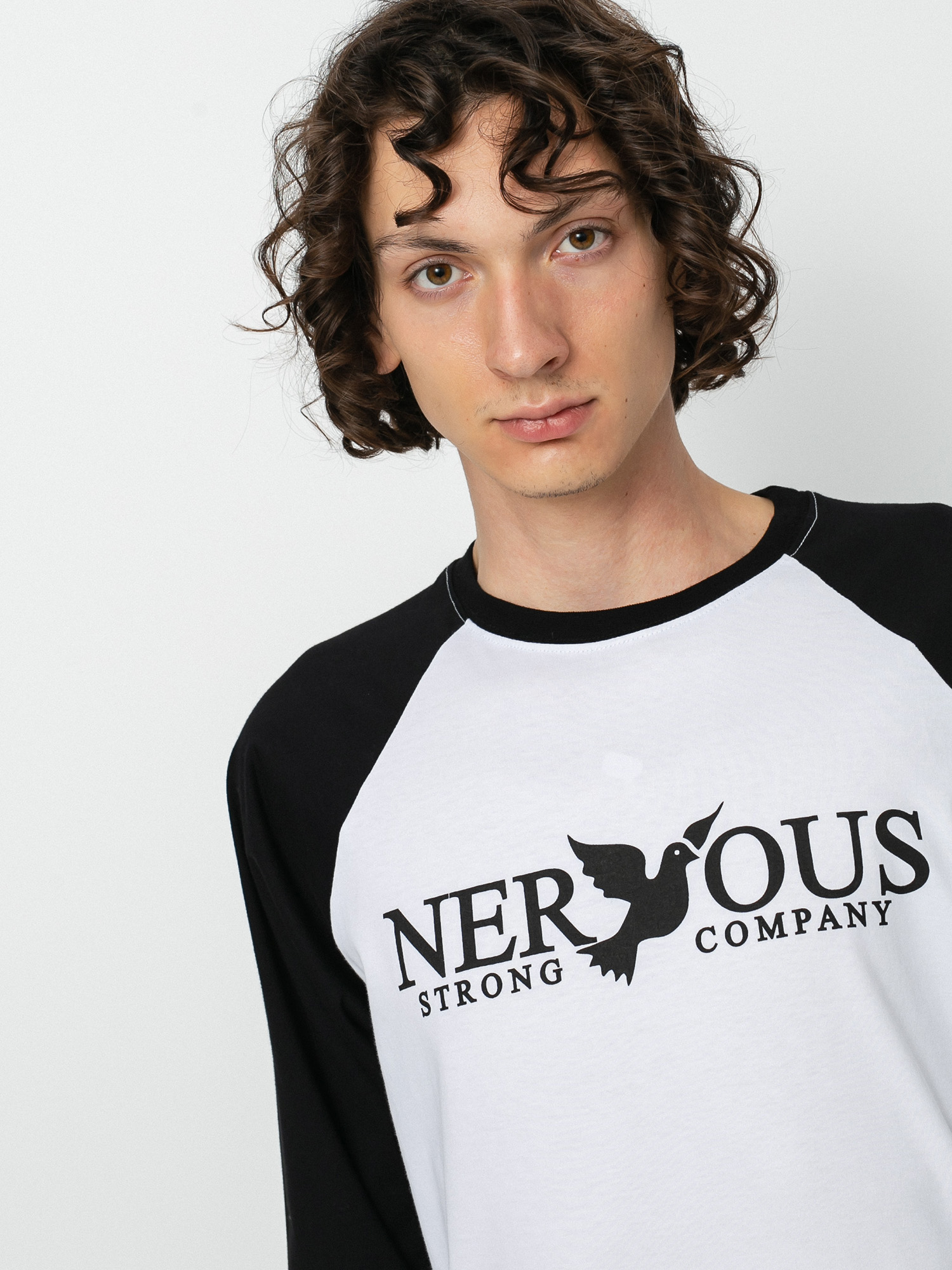 Longsleeve Nervous Classic (black/white)