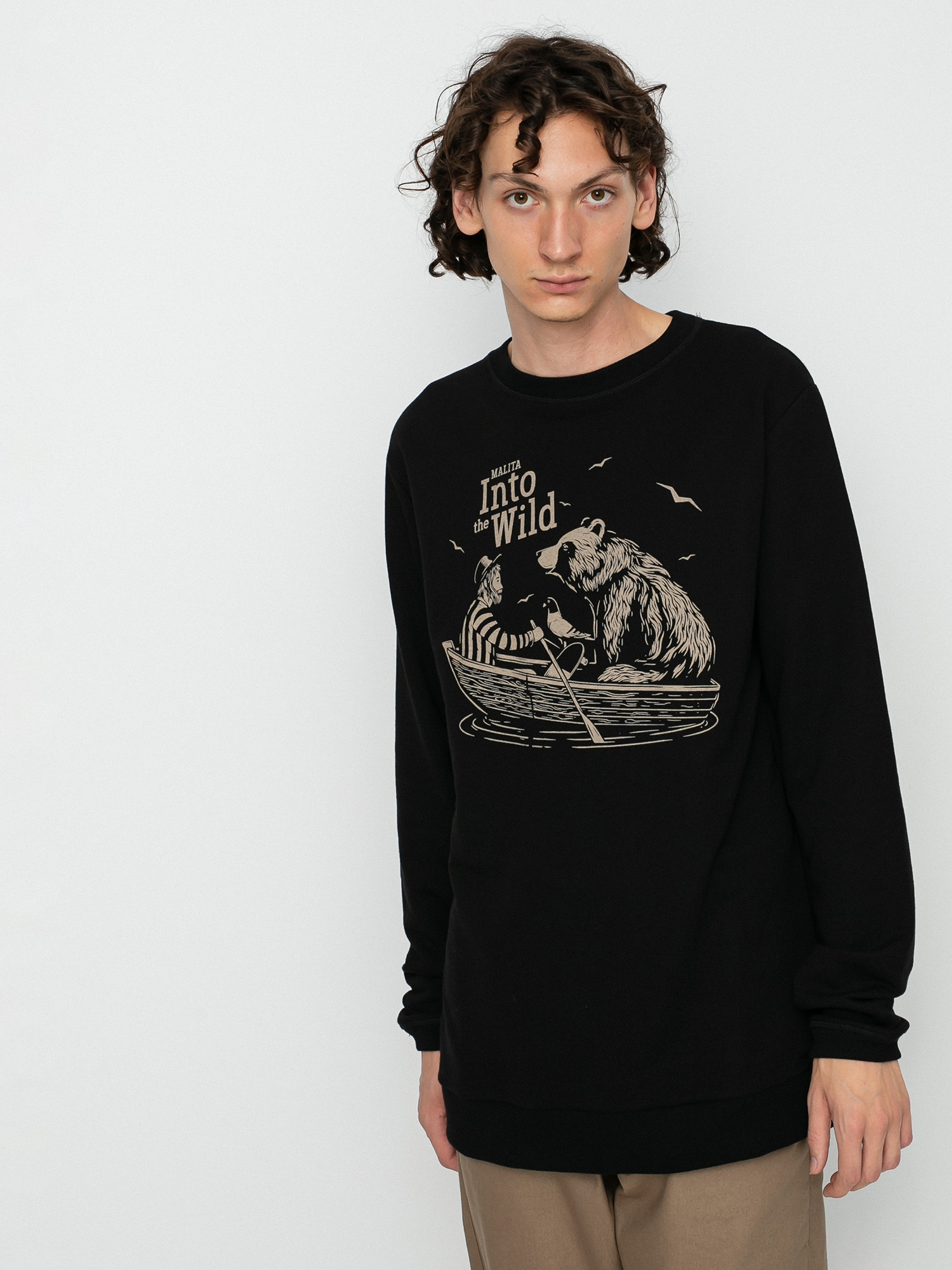 Bluza Malita Bear (wild black)
