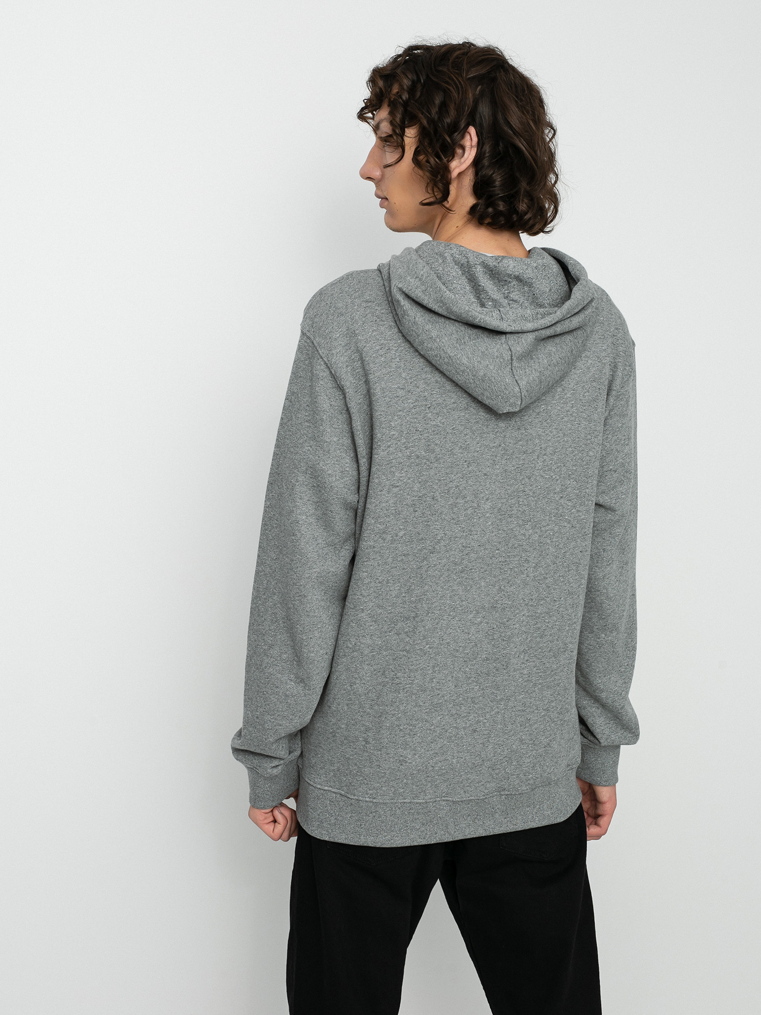 Bluza z kapturem Quiksilver Essentials Terry ZHD (light grey heather)