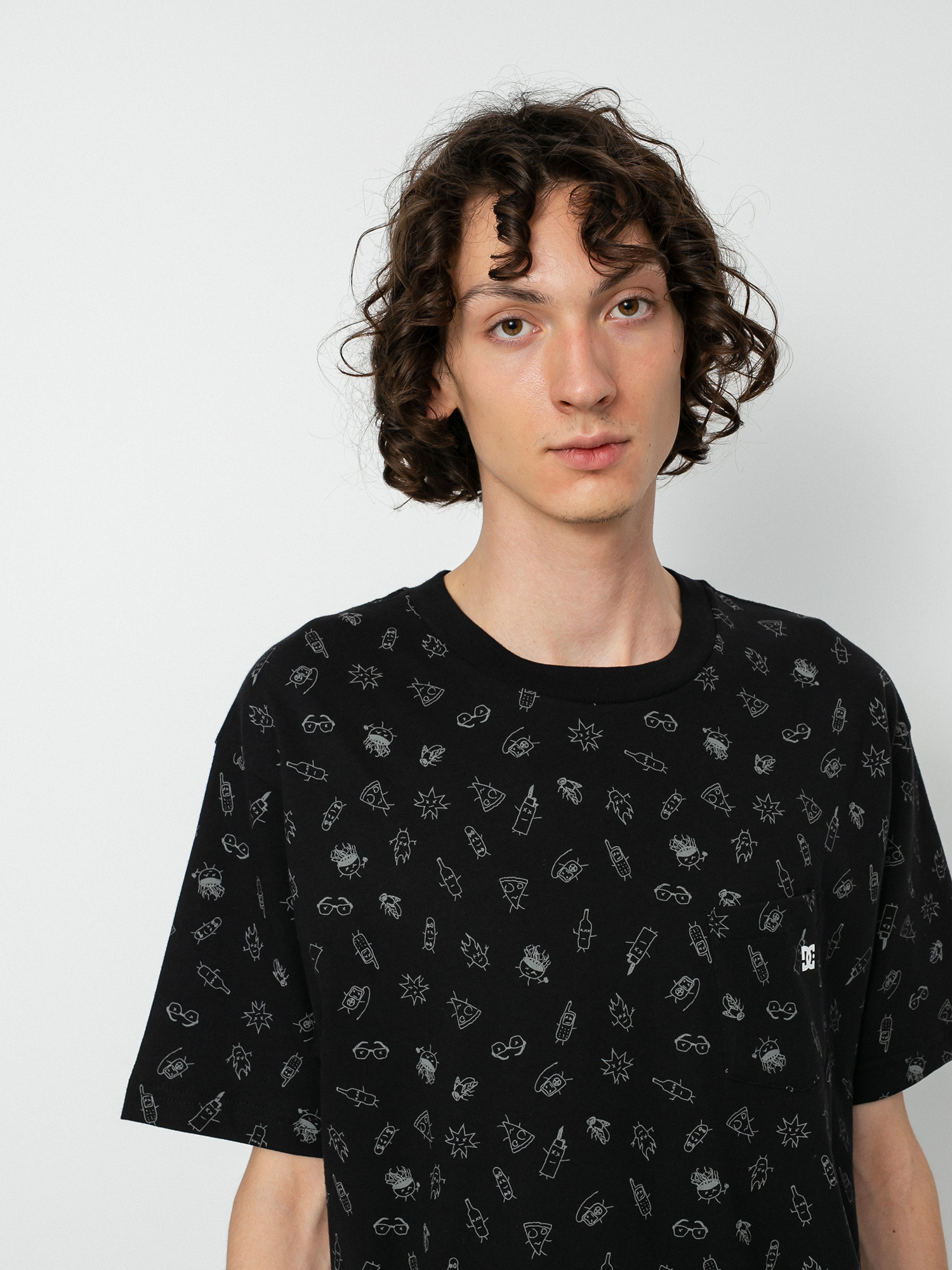 T-shirt DC Wes Kremer All Over Pocket Hss (black)