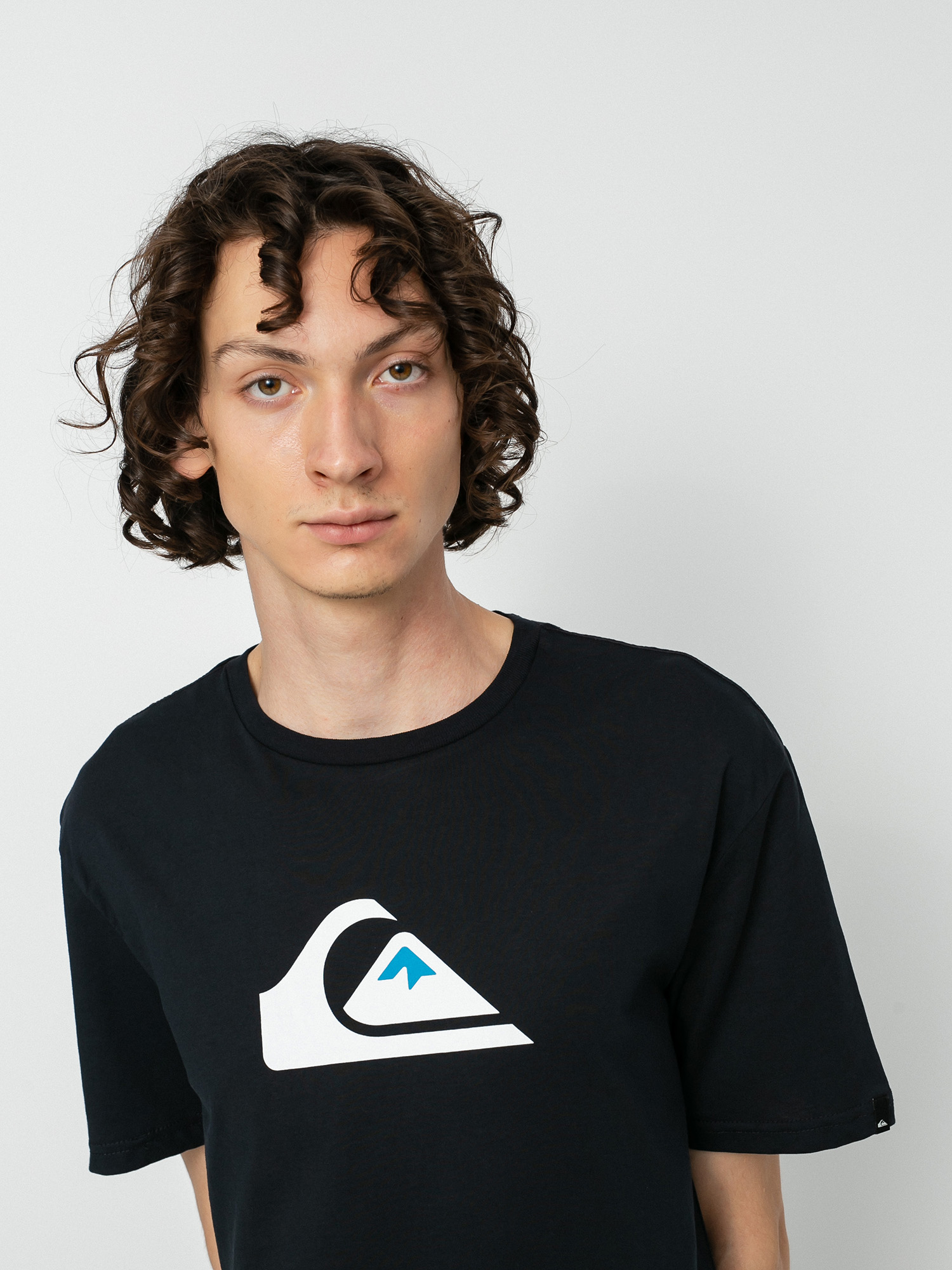 T-shirt Quiksilver Comp Logo (black)